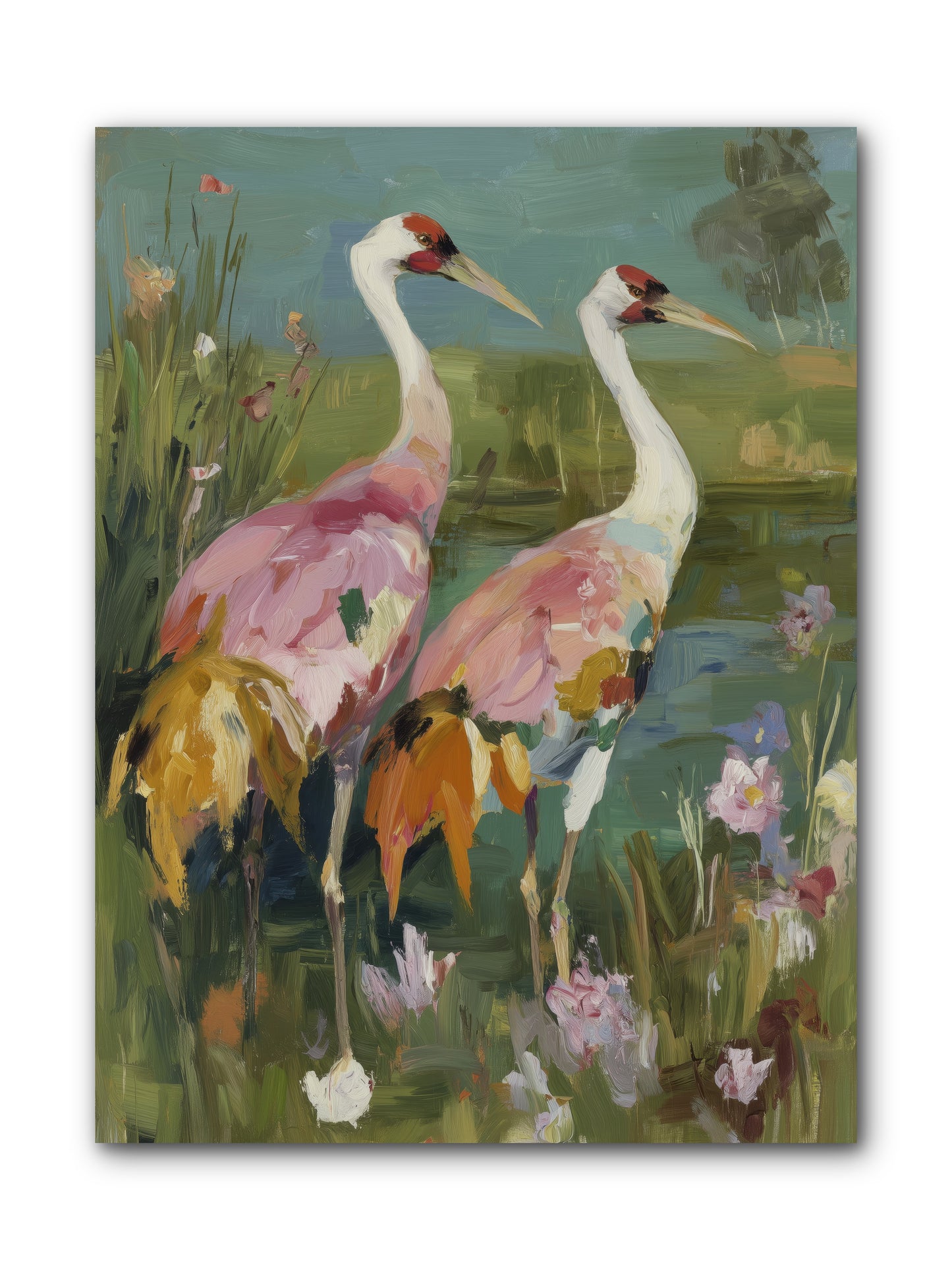 Woven Sanctuaries -- Wrapped Canvas 9x12
