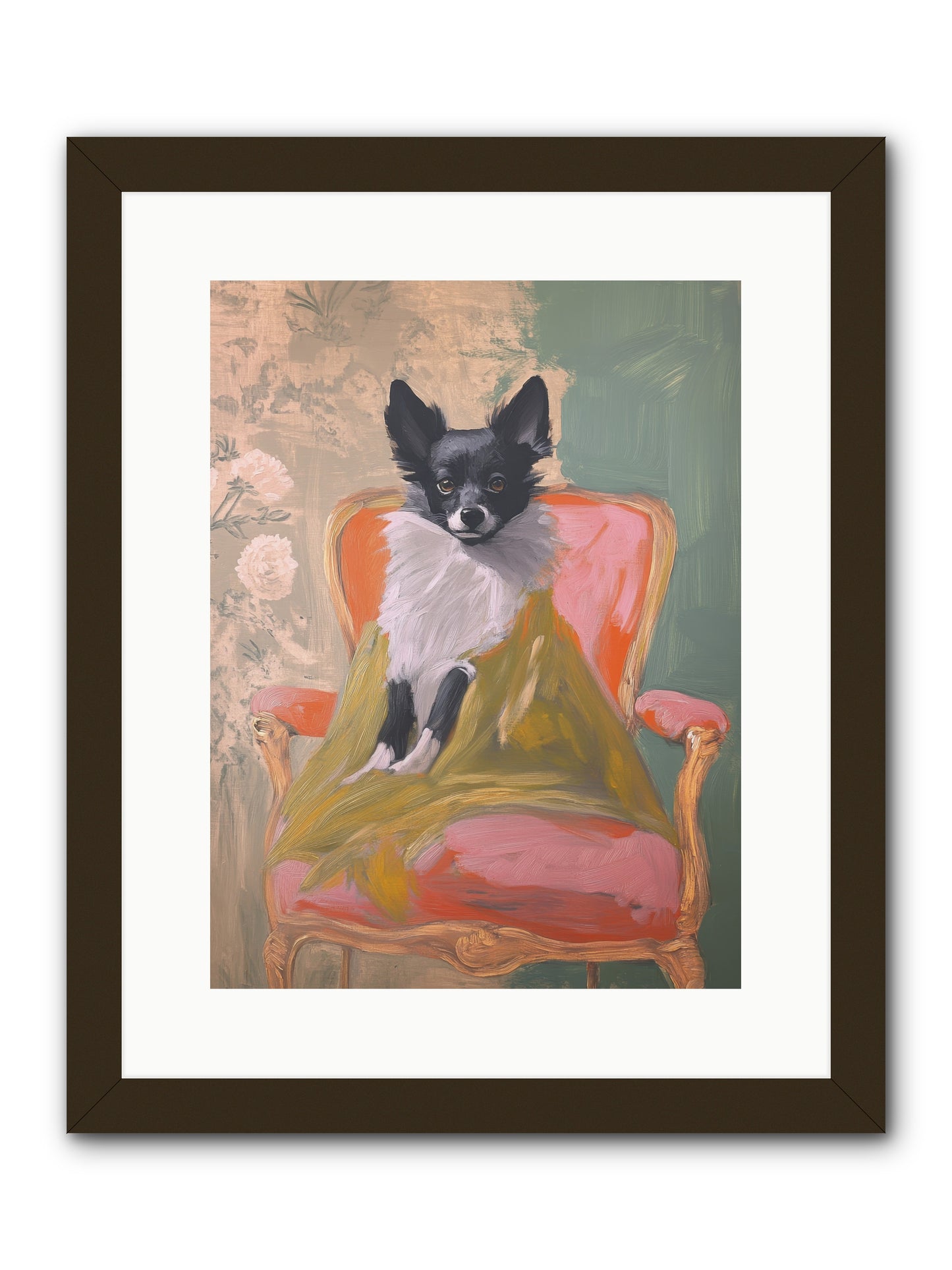 Wren -- Framed Print - Black 12x16