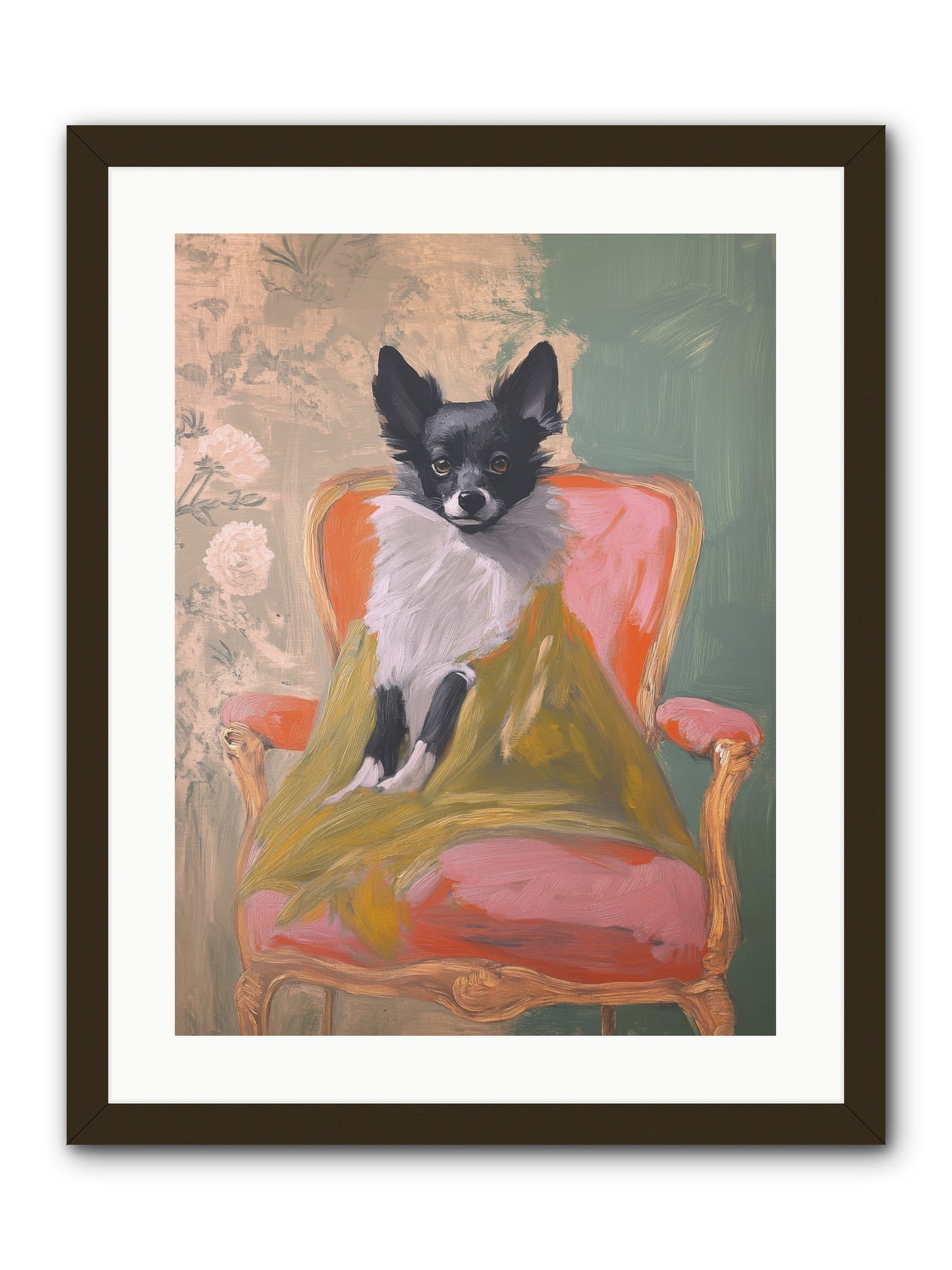 Wren -- Framed Print - Black 18x24