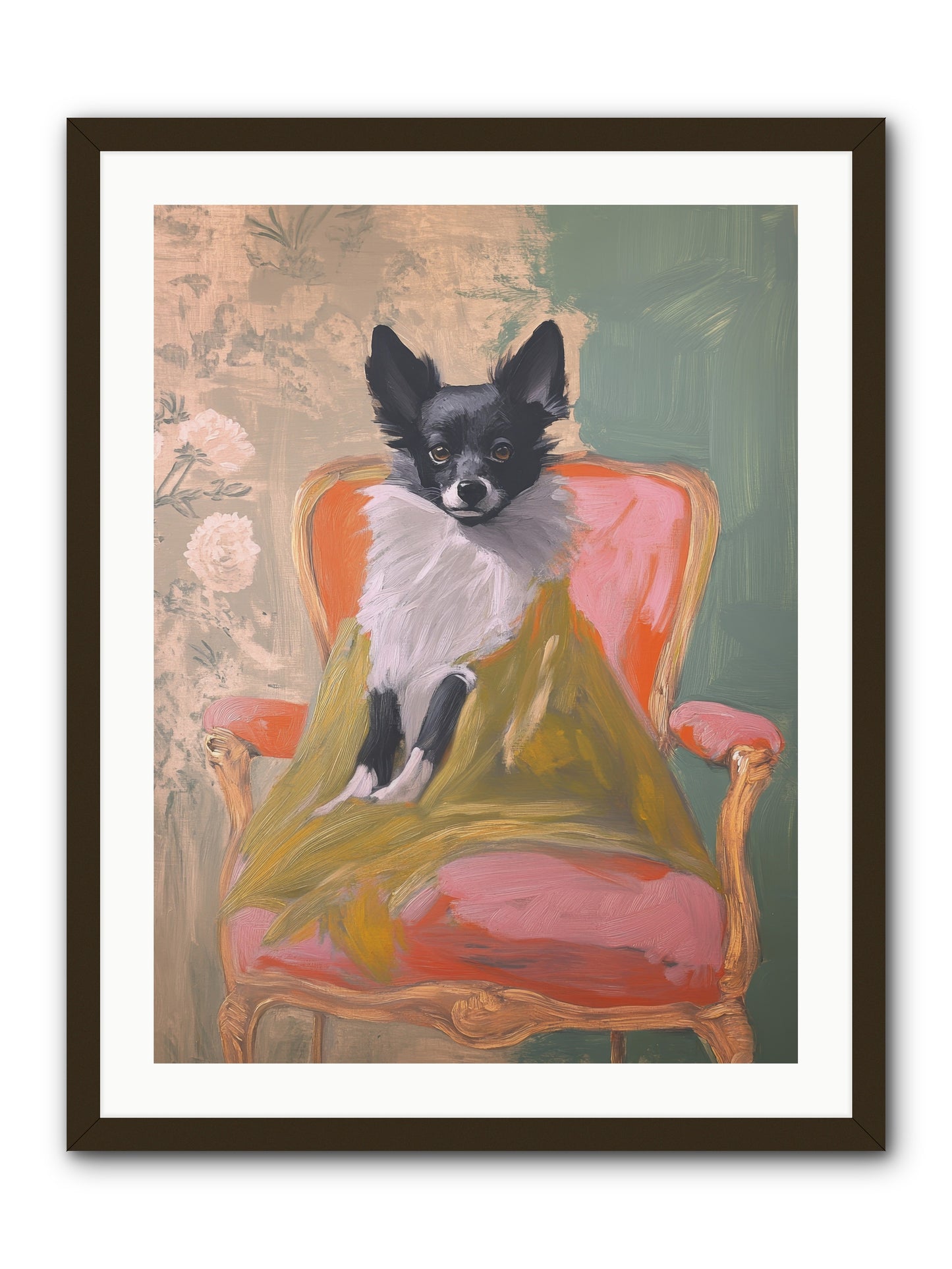 Wren -- Framed Print - Black 24x32