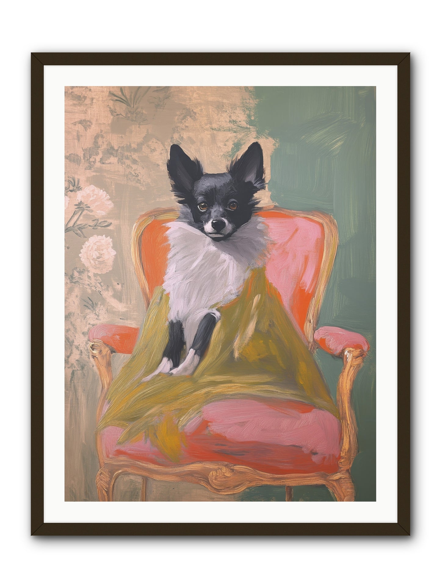 Wren -- Framed Print - Black 30x40