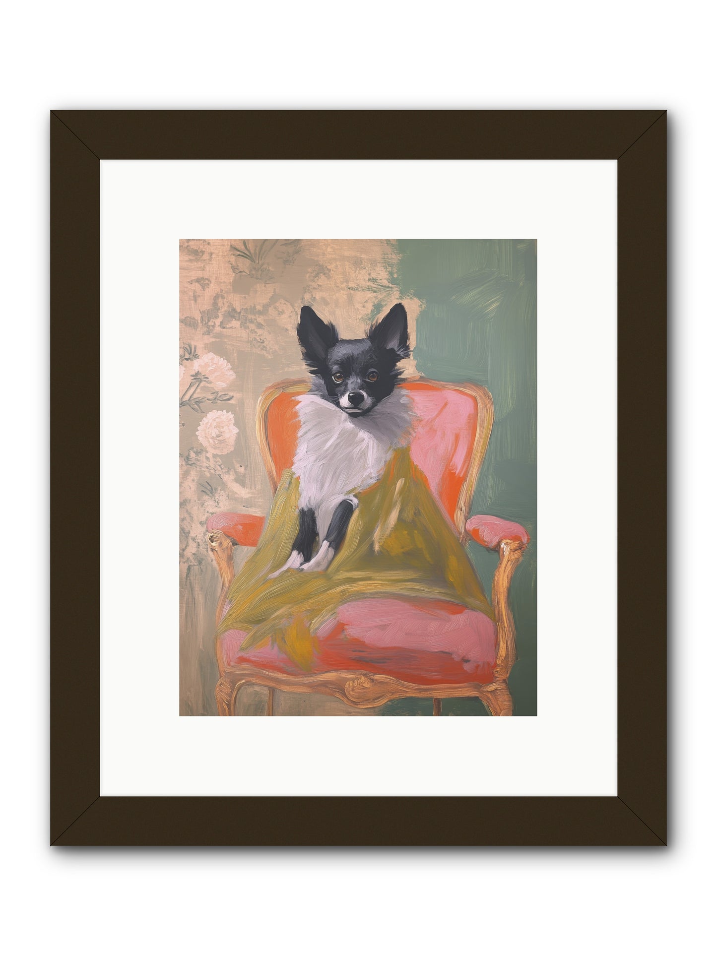 Wren -- Framed Print - Black 9x12
