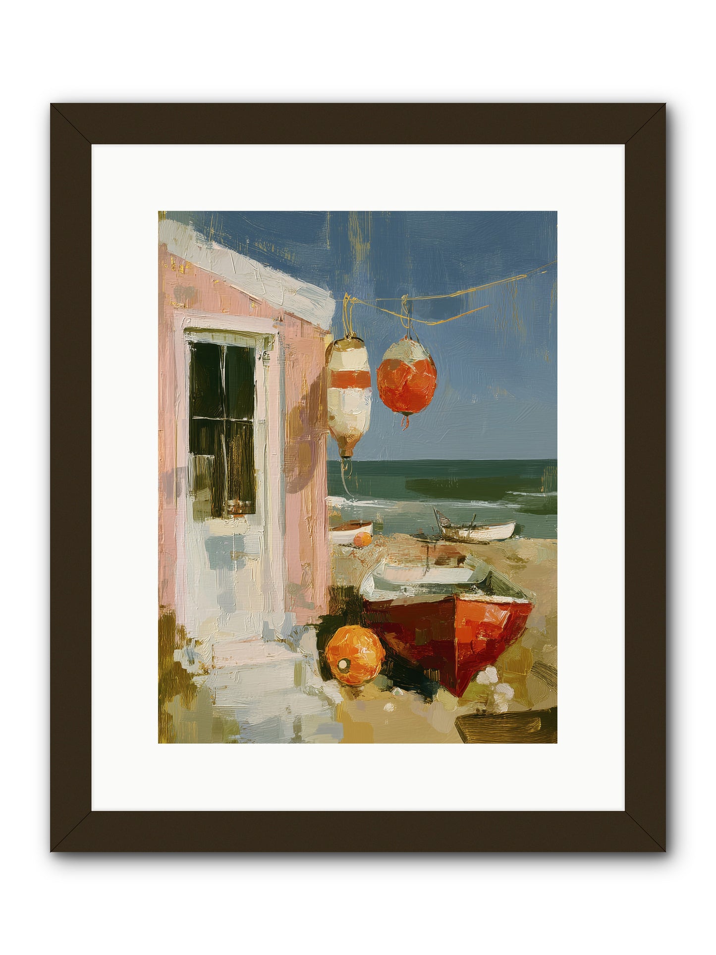 Written in Joy -- Framed Print - Black 12x16