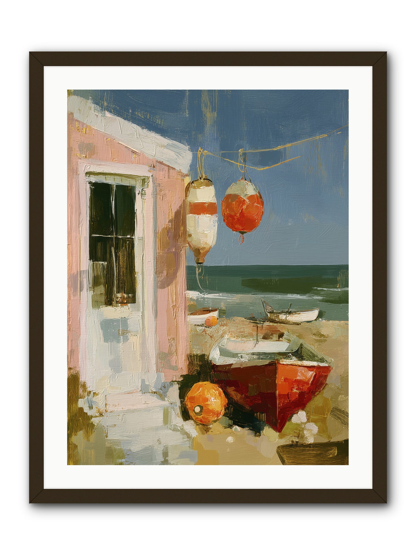 Written in Joy -- Framed Print - Black 24x32