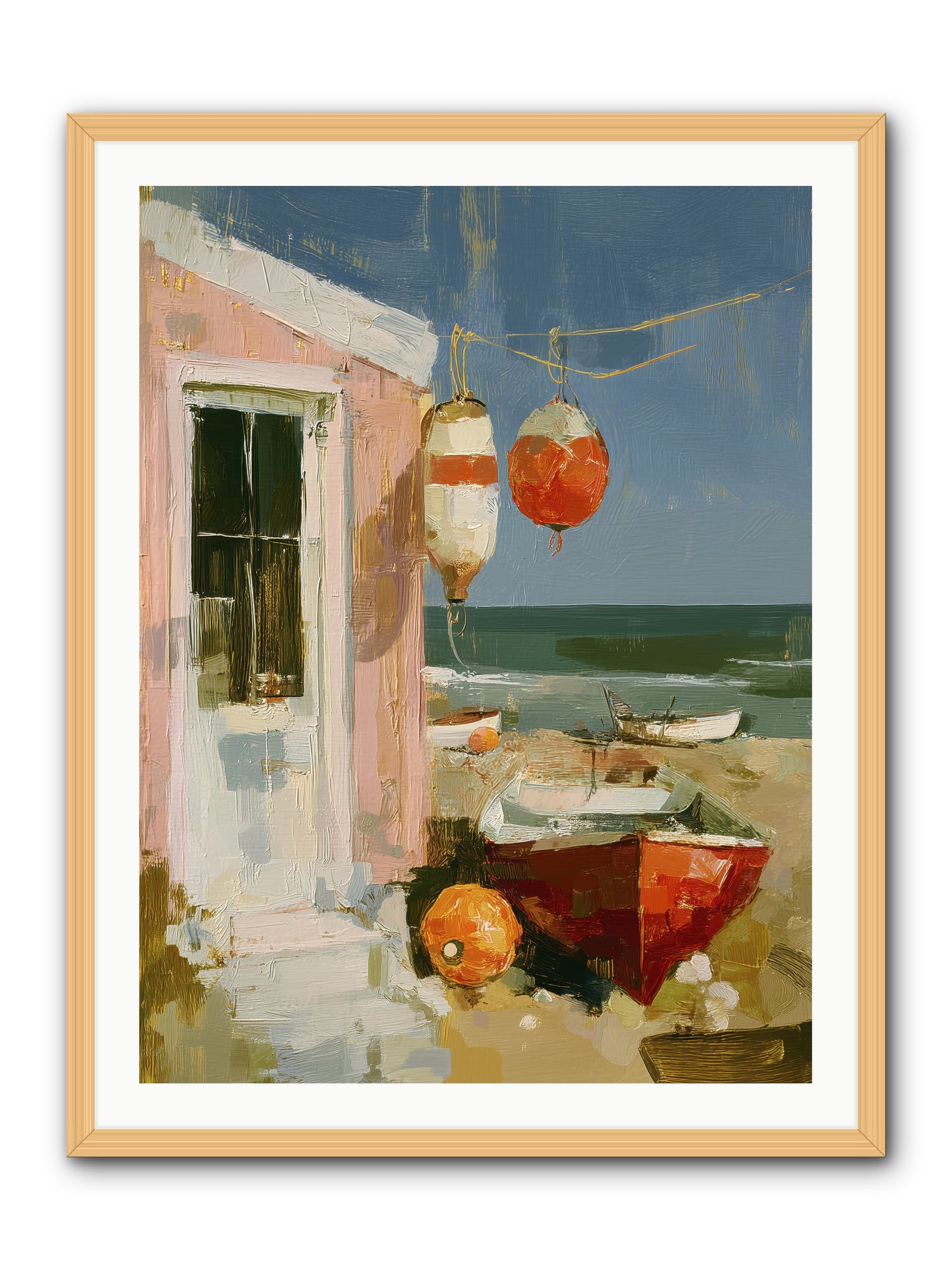 Written in Joy -- Framed Print - Natural 30x40