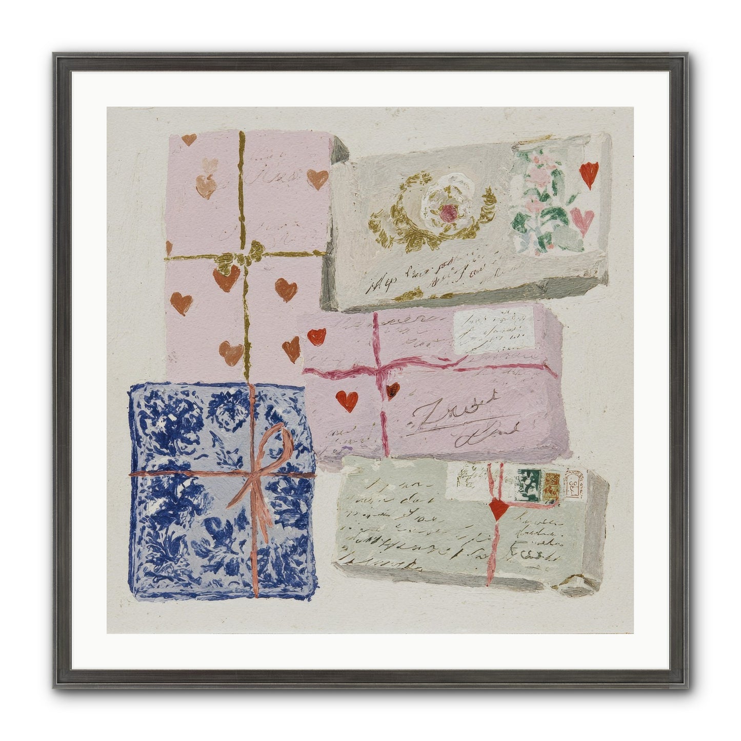 A Cabinet Of Partial Miracles Framed Print - Slimwoods Black/Silver 30x30