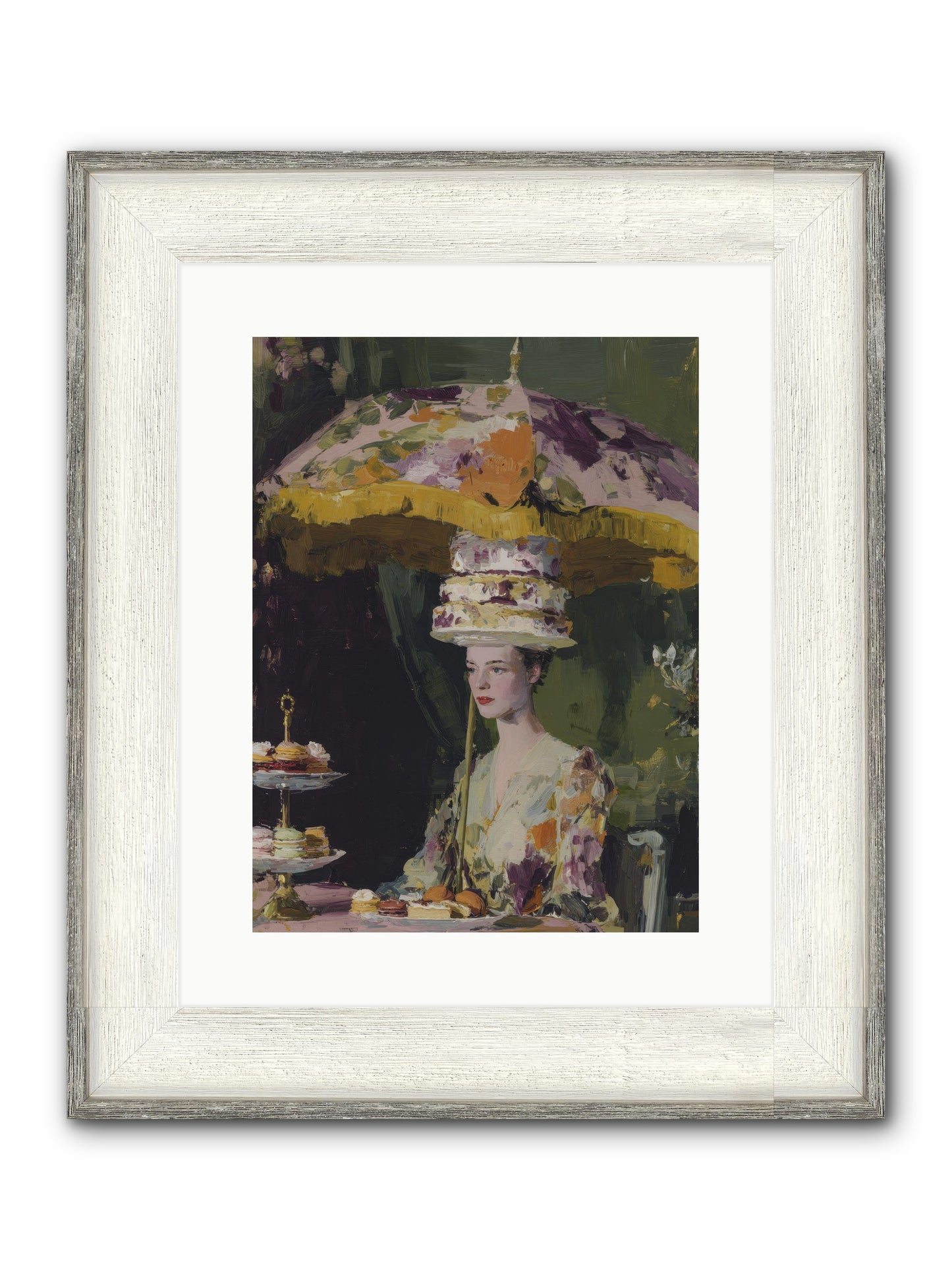 A Catalog Of Ponderous Pleasures Framed Print - Driftwood White 12x16