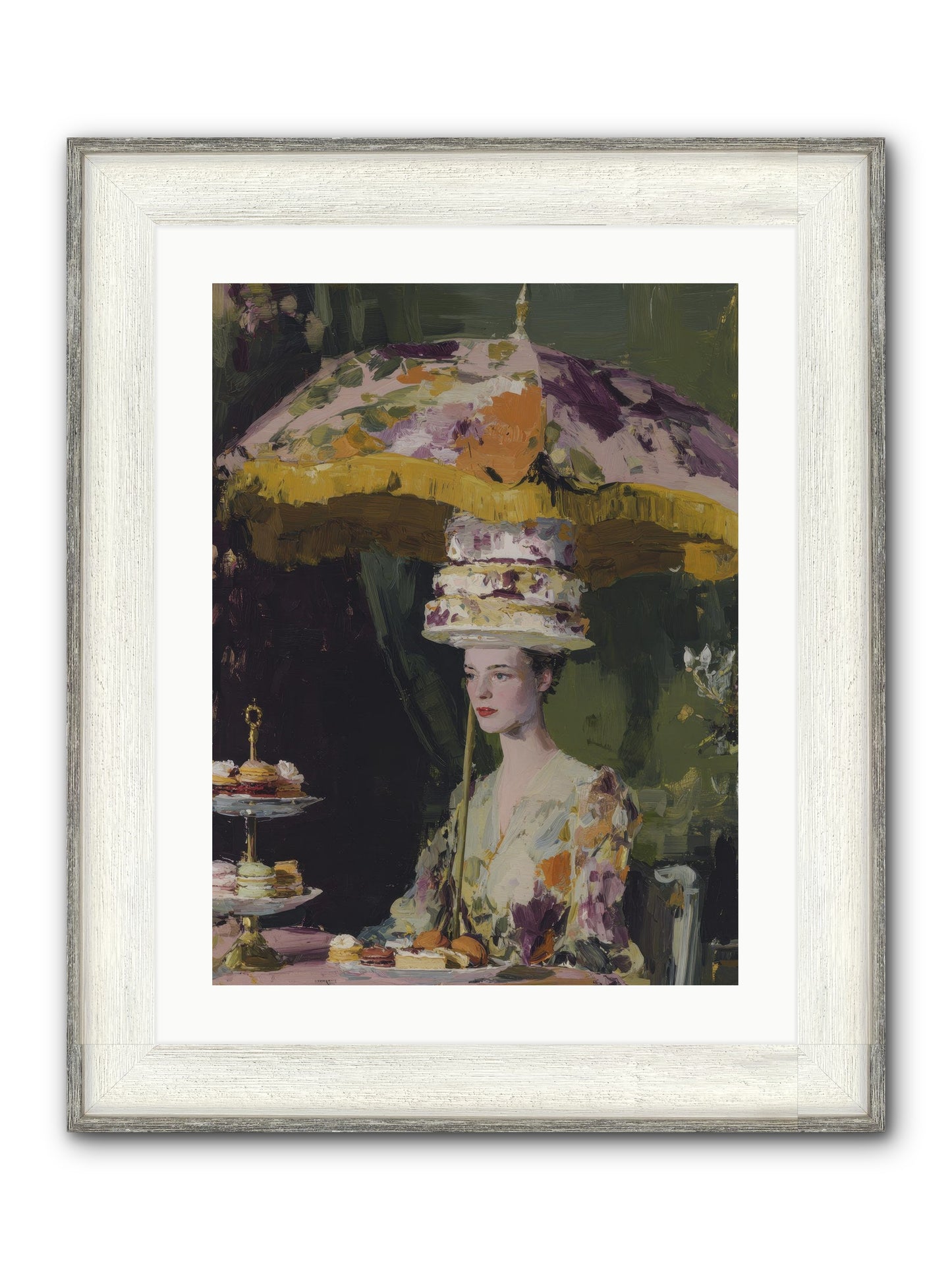 A Catalog Of Ponderous Pleasures Framed Print - Driftwood White 18x24