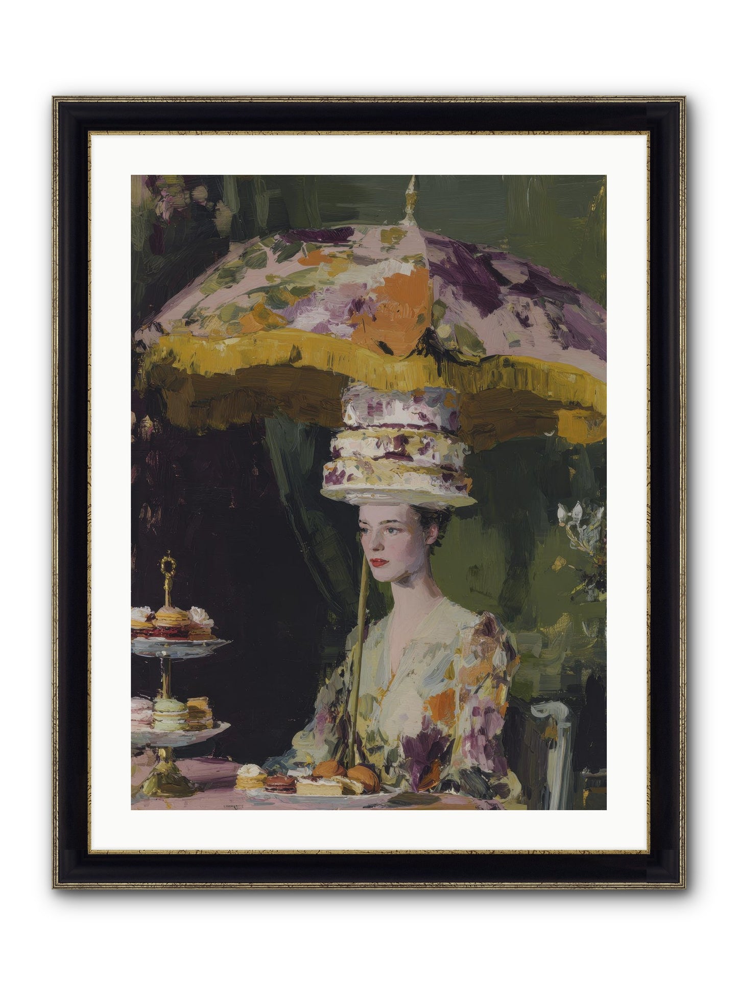 A Catalog Of Ponderous Pleasures Framed Print - Black & Gold 24x32