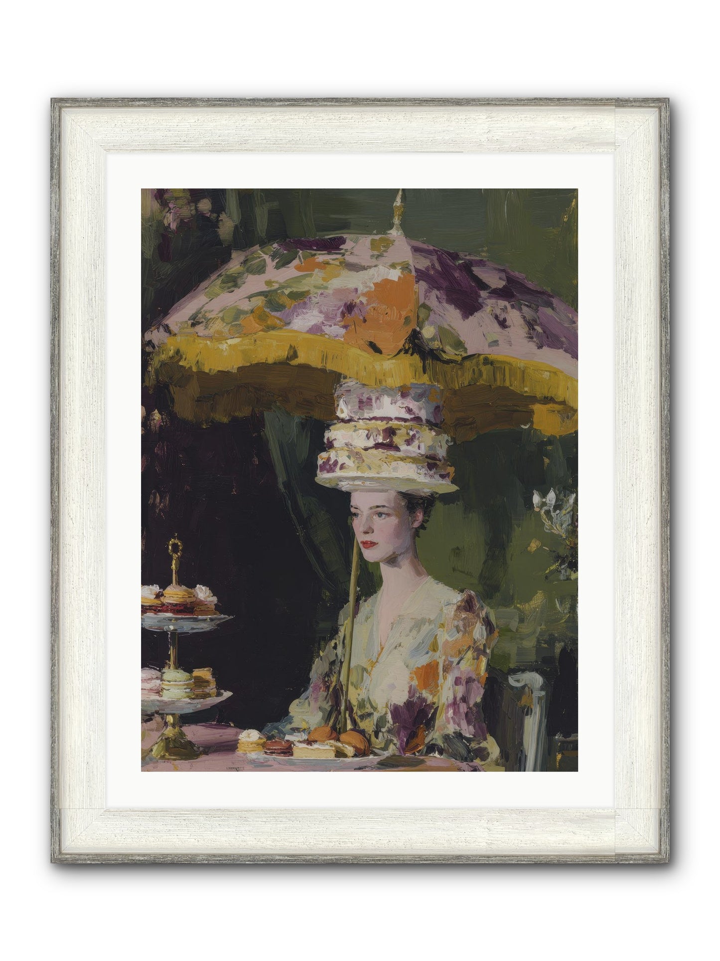 A Catalog Of Ponderous Pleasures Framed Print - Driftwood White 24x32
