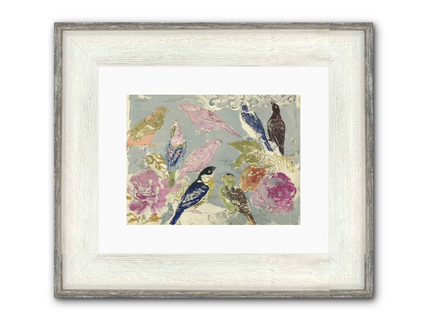 A Catalogue Of Unsent Invitations Framed Print - Driftwood White 12x9