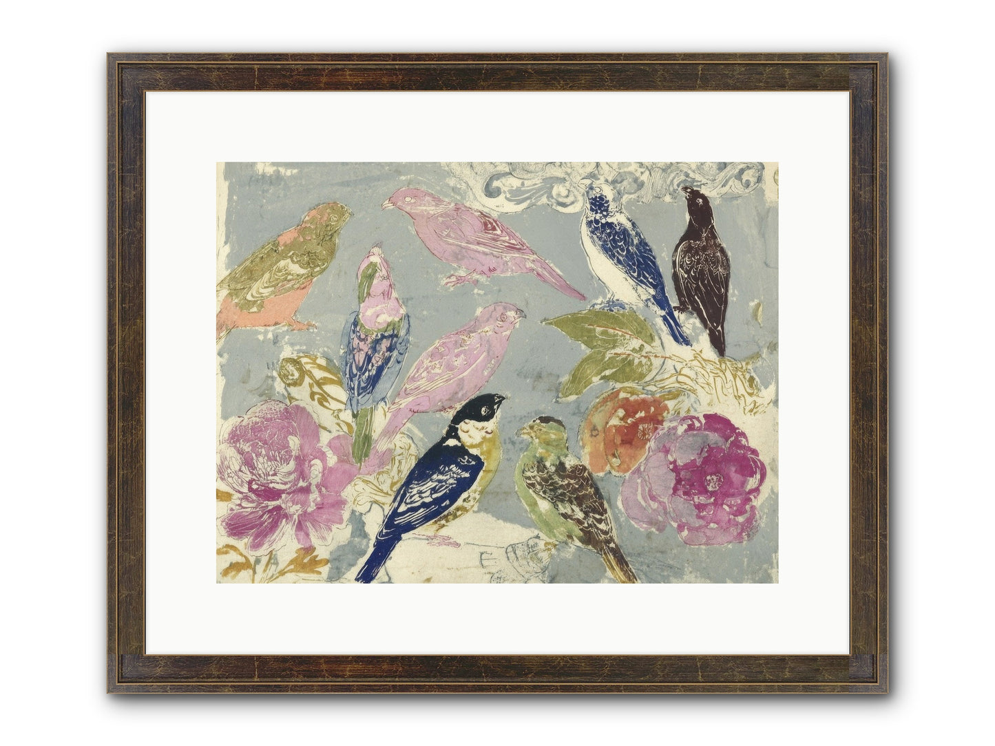 A Catalogue Of Unsent Invitations Framed Print - Slimwoods Black/Gold 16x12
