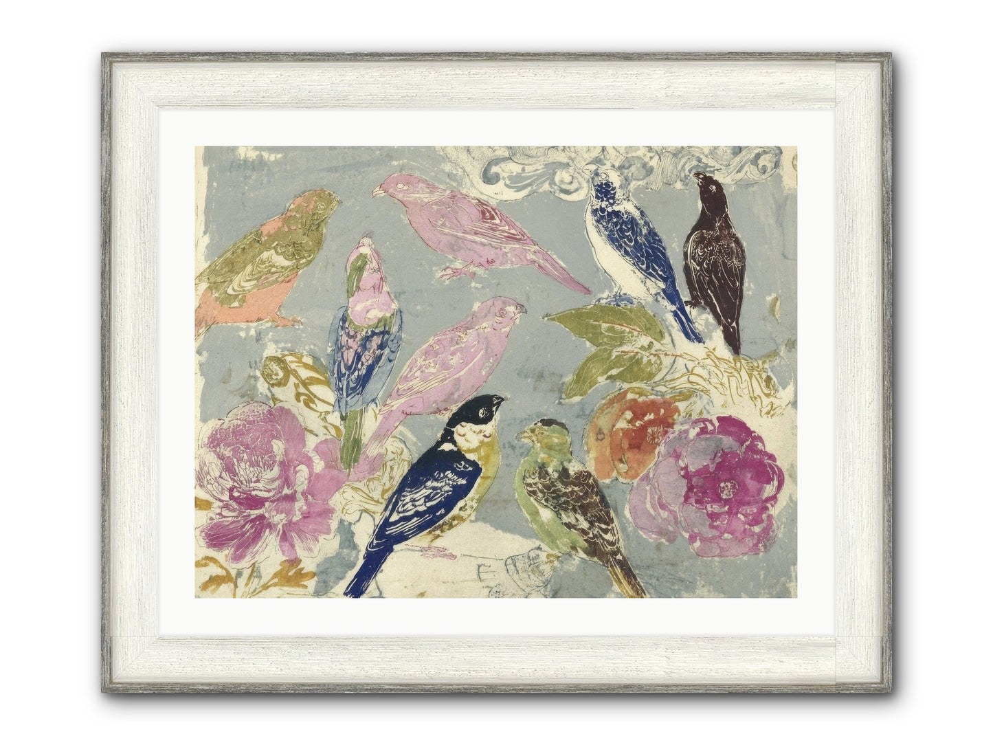 A Catalogue Of Unsent Invitations Framed Print - Driftwood White 32x24