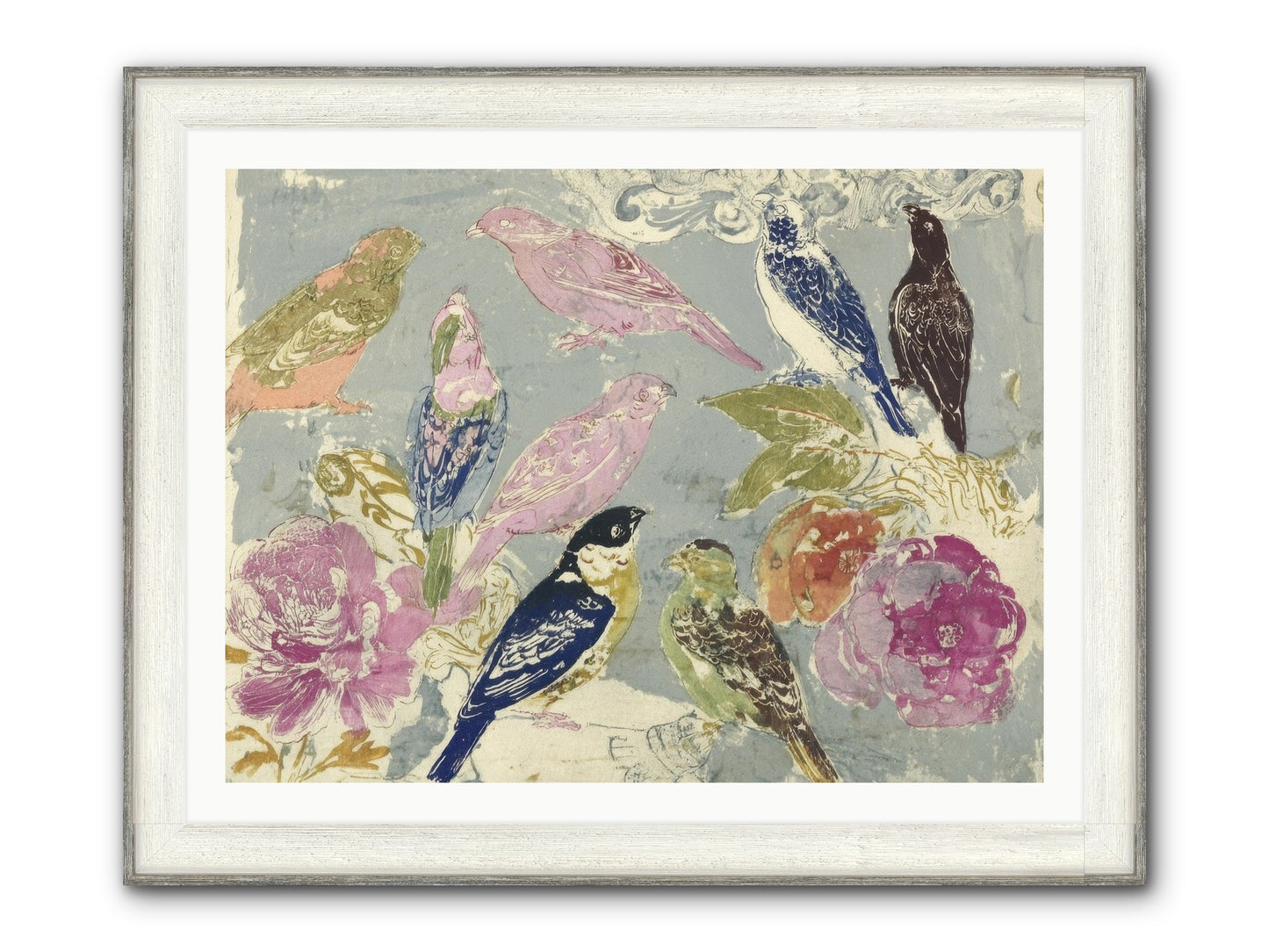A Catalogue Of Unsent Invitations Framed Print - Driftwood White 40x30