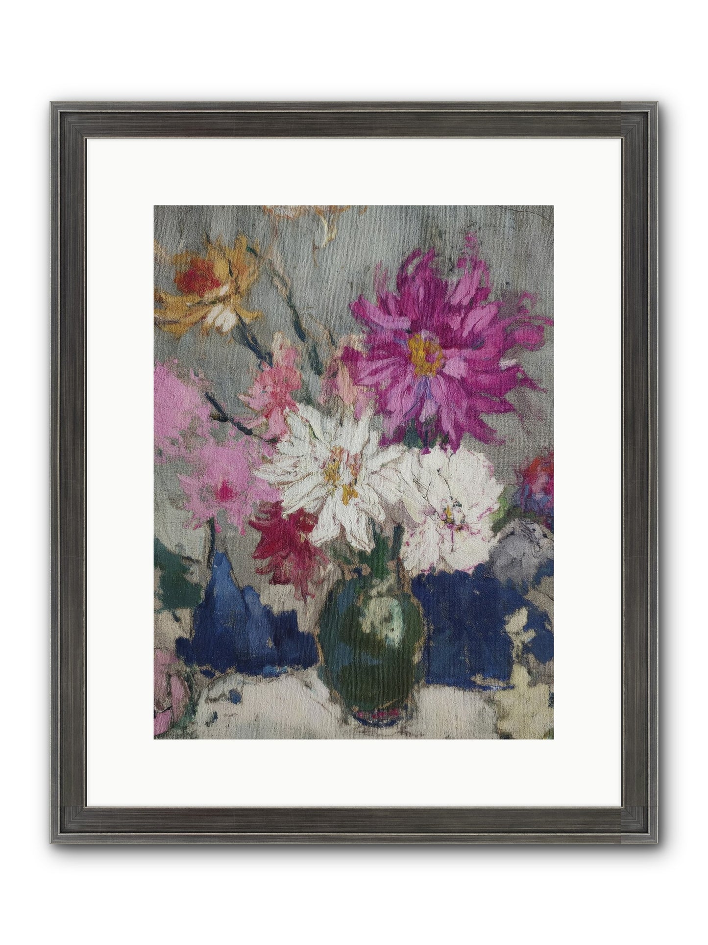 A Chronicle Of Blooming Framed Print - Slimwoods Black/Silver 12x16