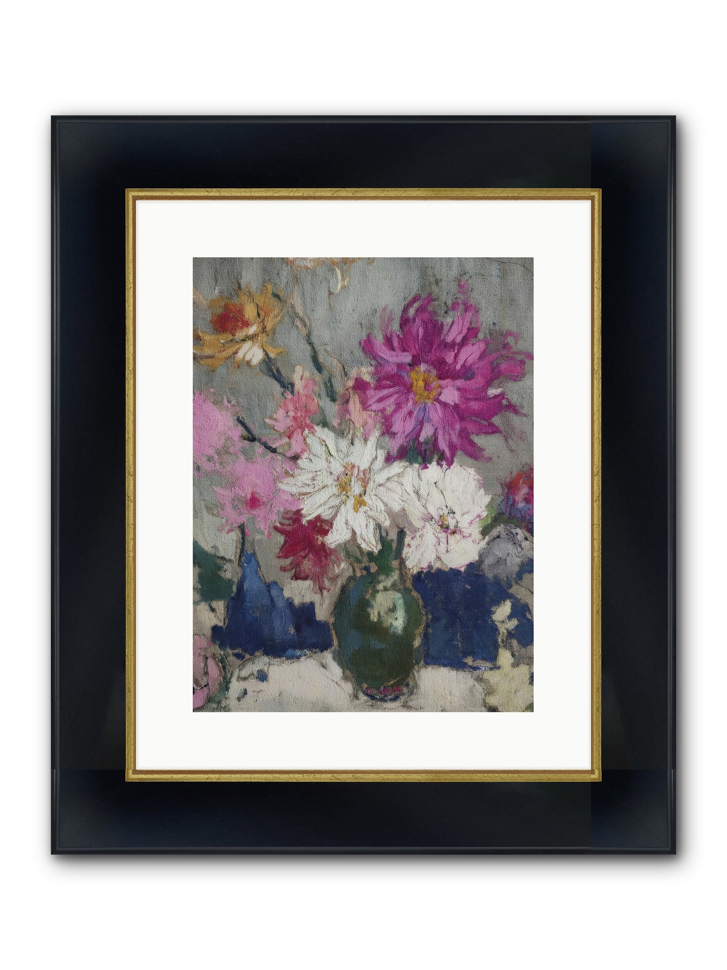 A Chronicle Of Blooming Framed Print - Wide Black w/Gold 12x16