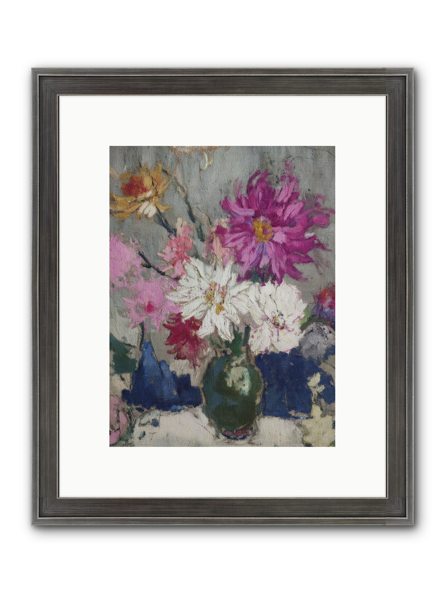 A Chronicle Of Blooming Framed Print - Slimwoods Black/Silver 9x12