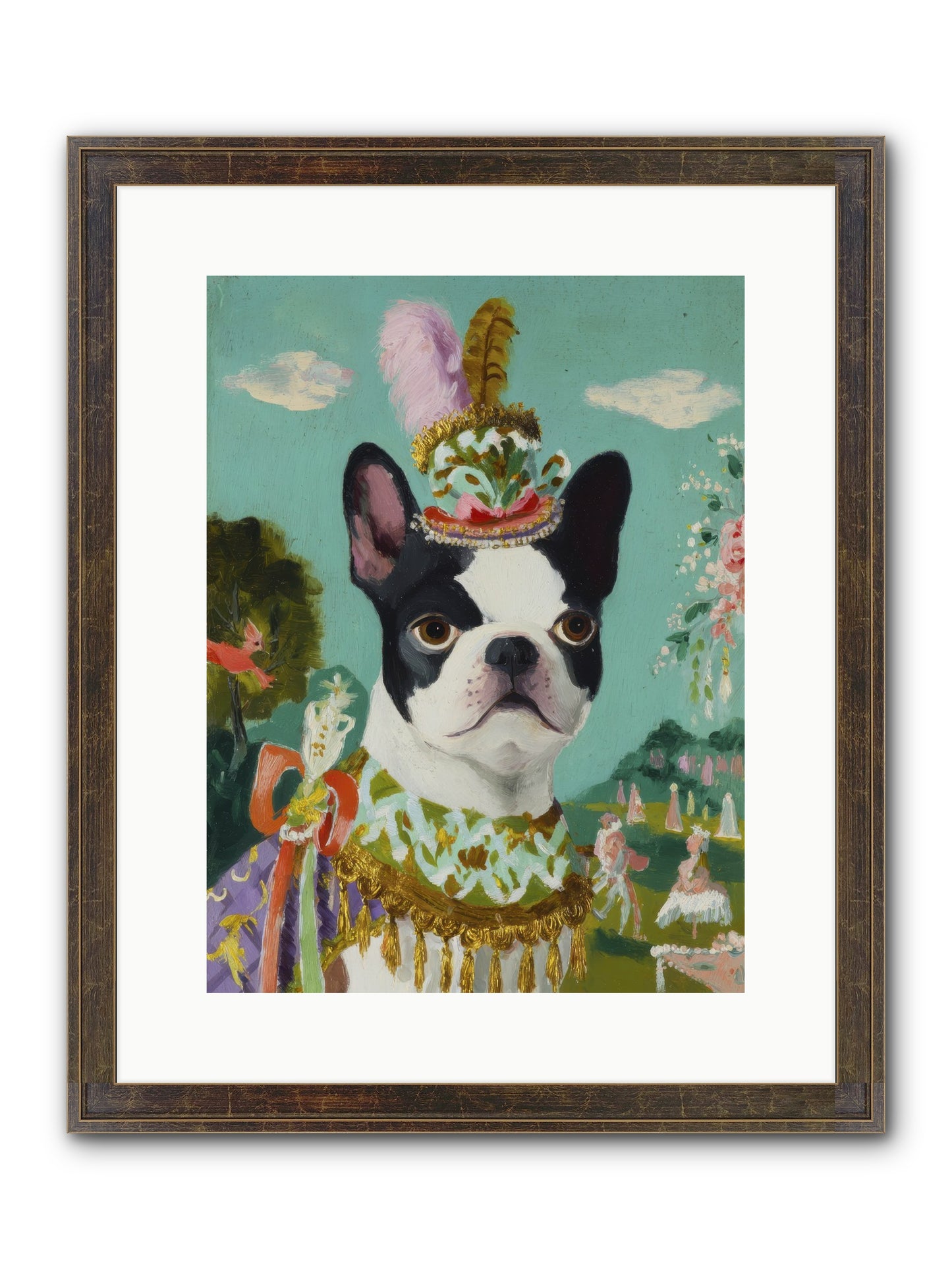 A Darling All My Own Framed Print - Slimwoods Black/Gold 12x16