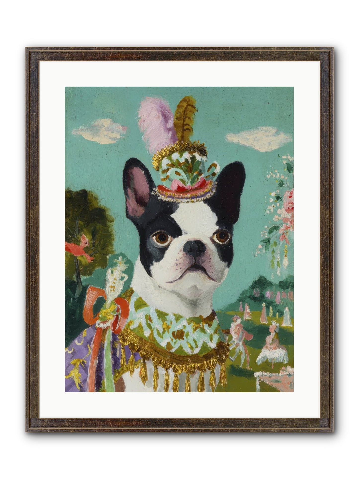 A Darling All My Own Framed Print - Slimwoods Black/Gold 18x24