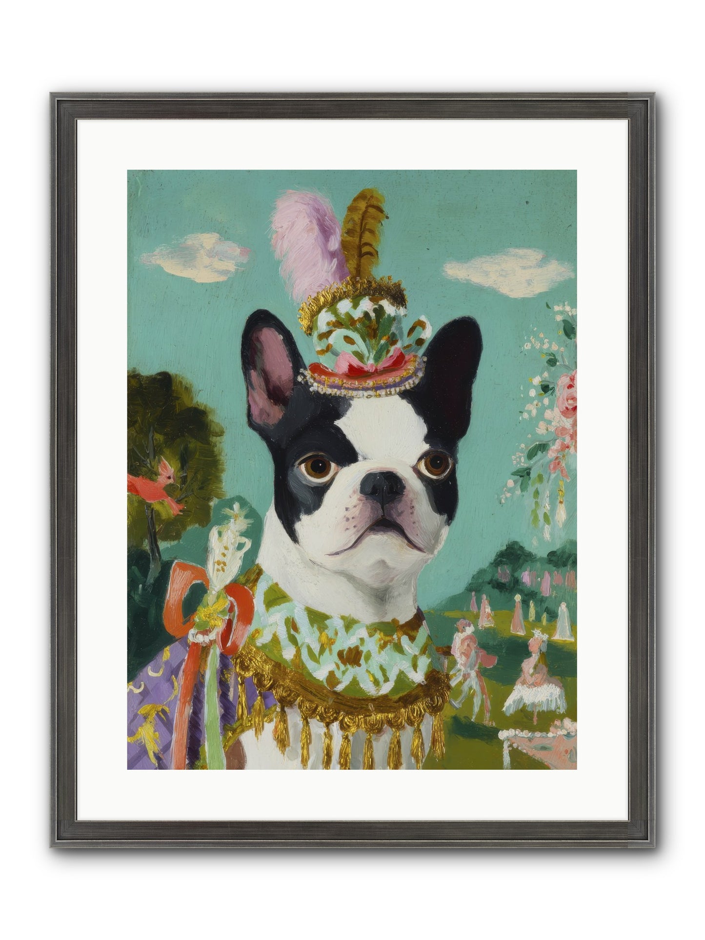 A Darling All My Own Framed Print - Slimwoods Black/Silver 18x24