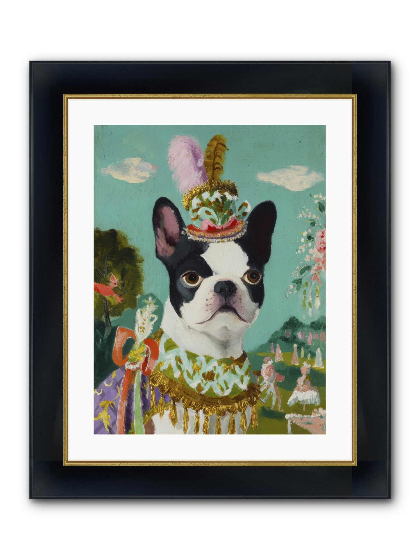 A Darling All My Own Framed Print - Wide Black w/Gold 18x24
