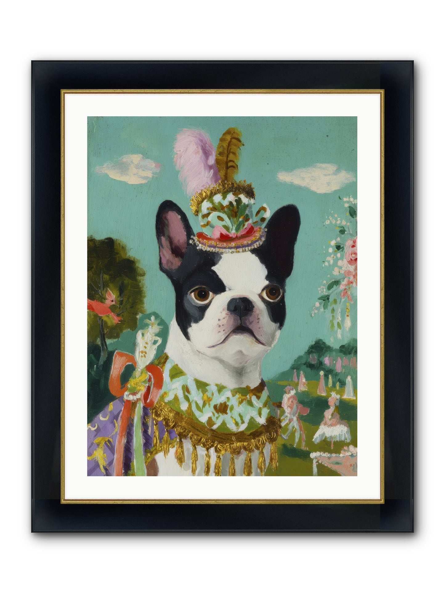 A Darling All My Own Framed Print - Wide Black w/Gold 24x32