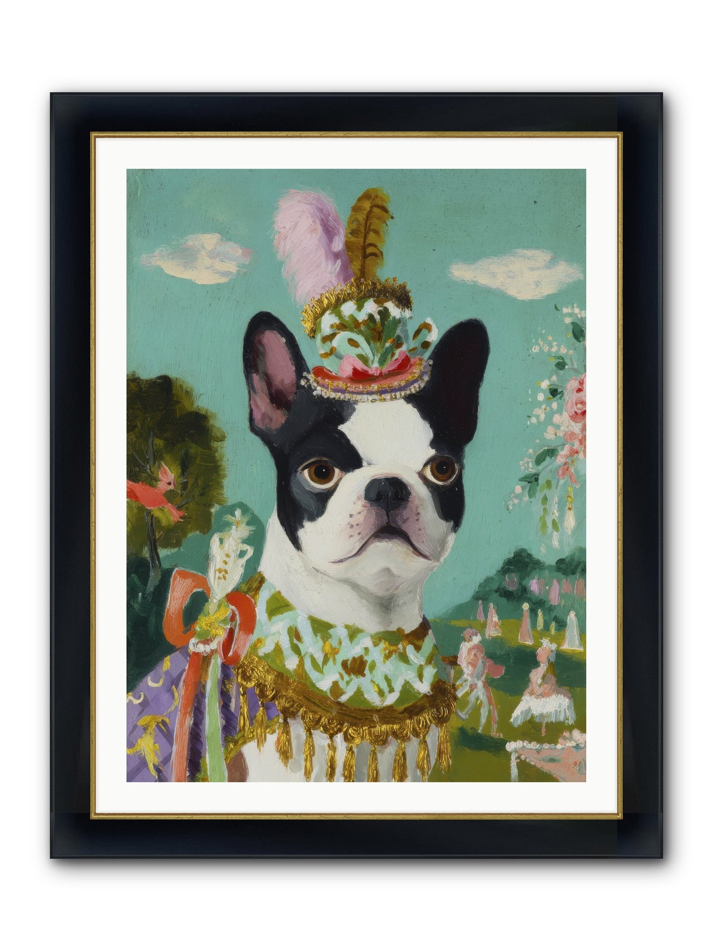 A Darling All My Own Framed Print - Wide Black w/Gold 30x40