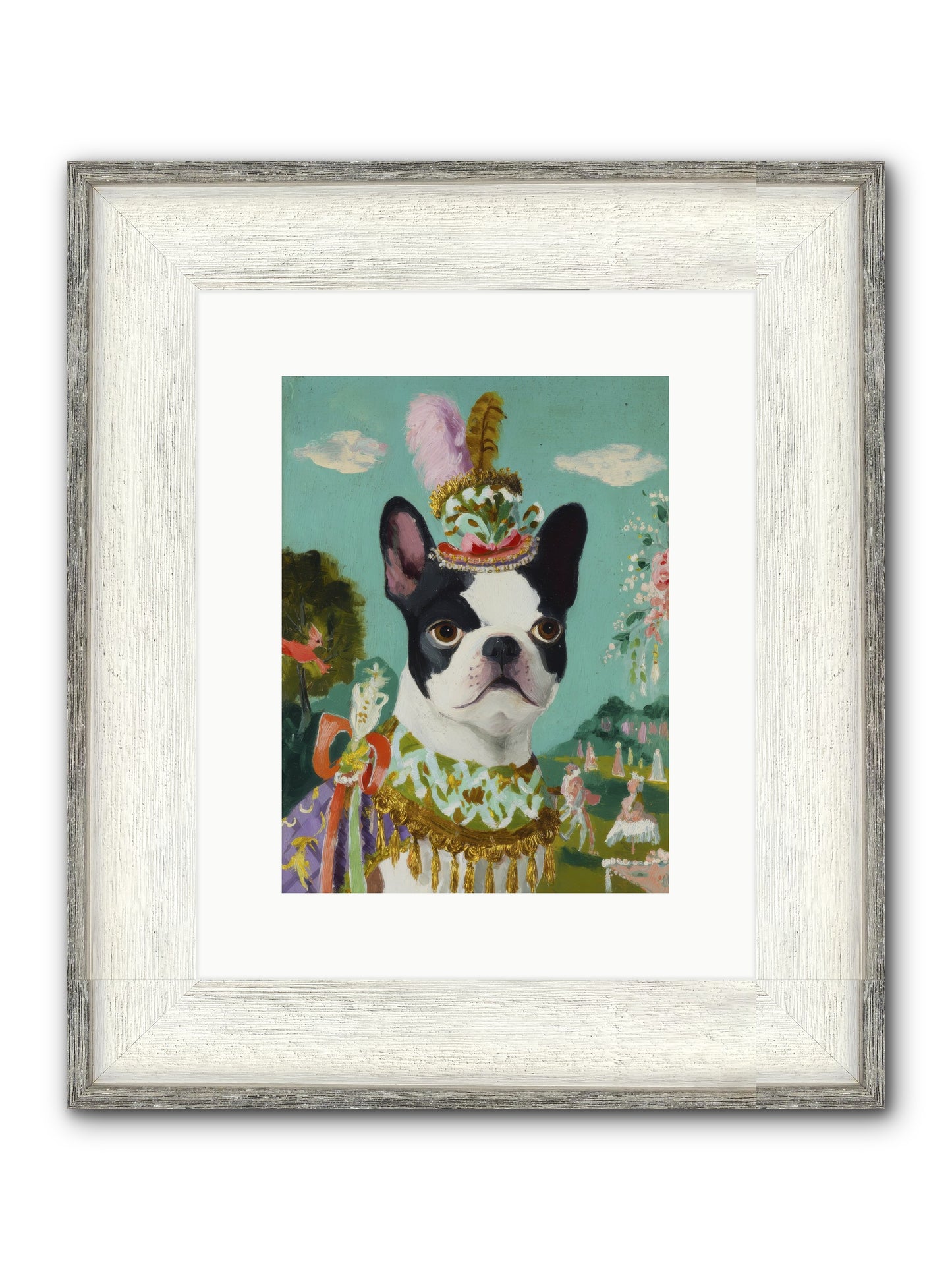 A Darling All My Own Framed Print - Driftwood White 9x12
