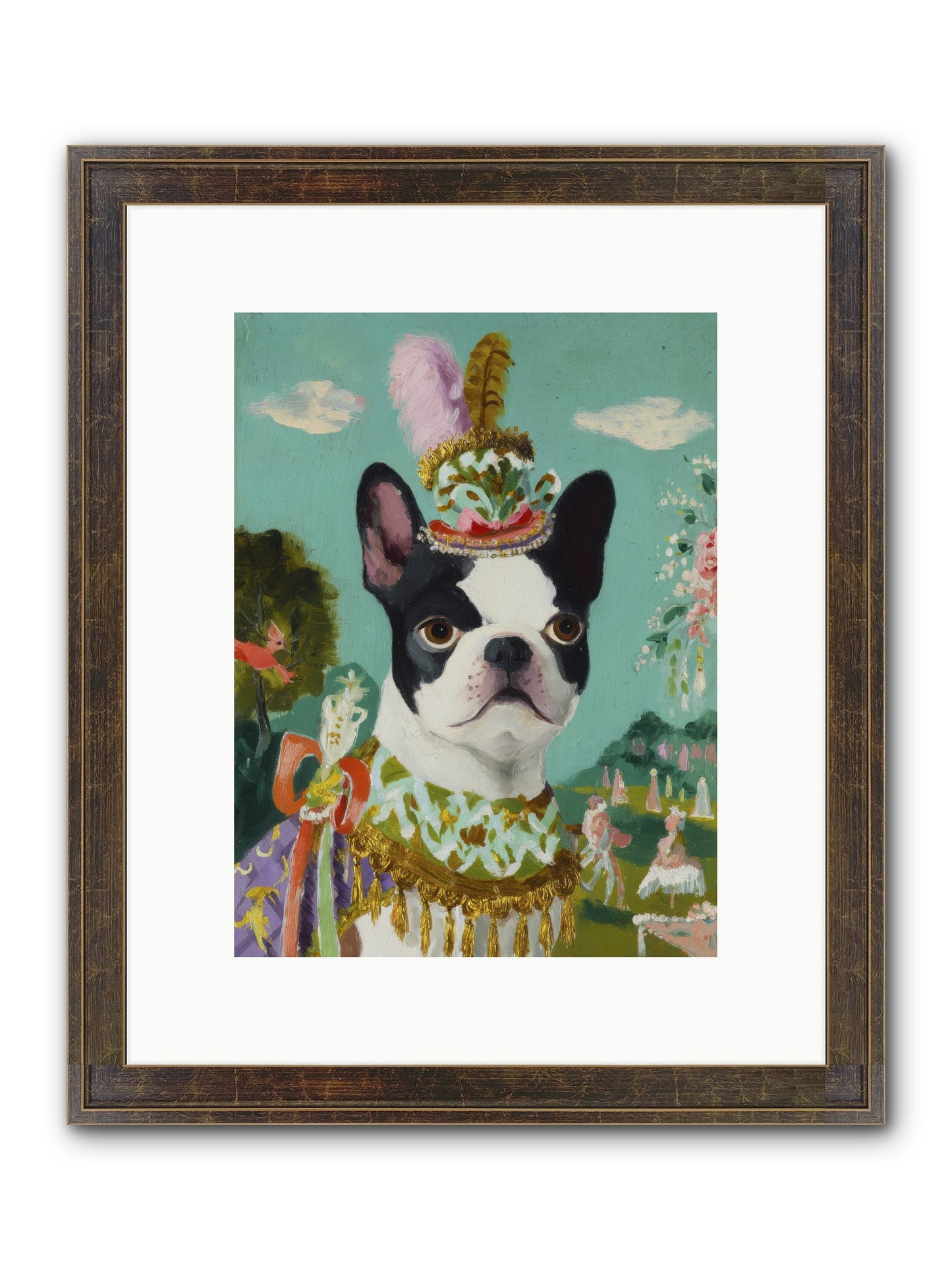 A Darling All My Own Framed Print - Slimwoods Black/Gold 9x12