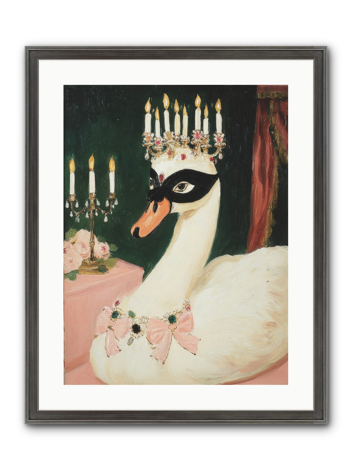 A Flutter Of Delight Framed Print - Slimwoods Black/Silver 18x24