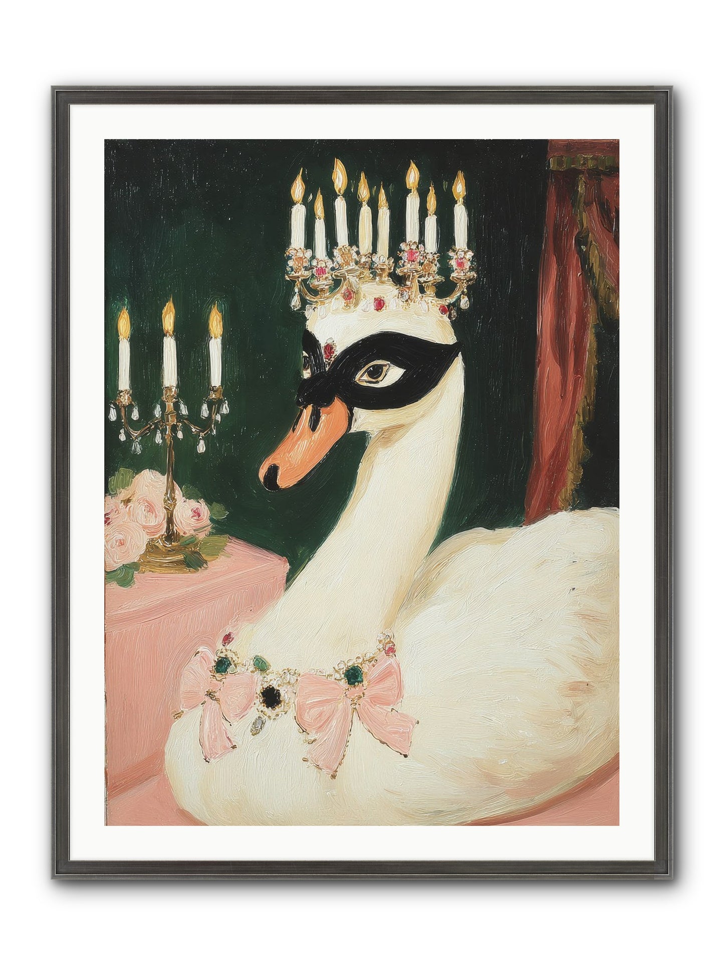 A Flutter Of Delight Framed Print - Slimwoods Black/Silver 30x40