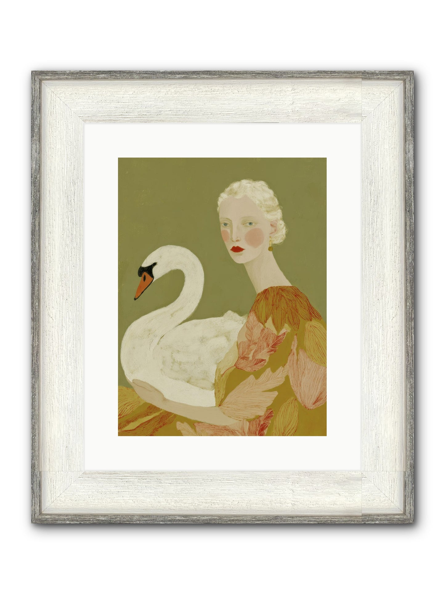 A Hint Of Wonder Framed Print - Driftwood White 12x16