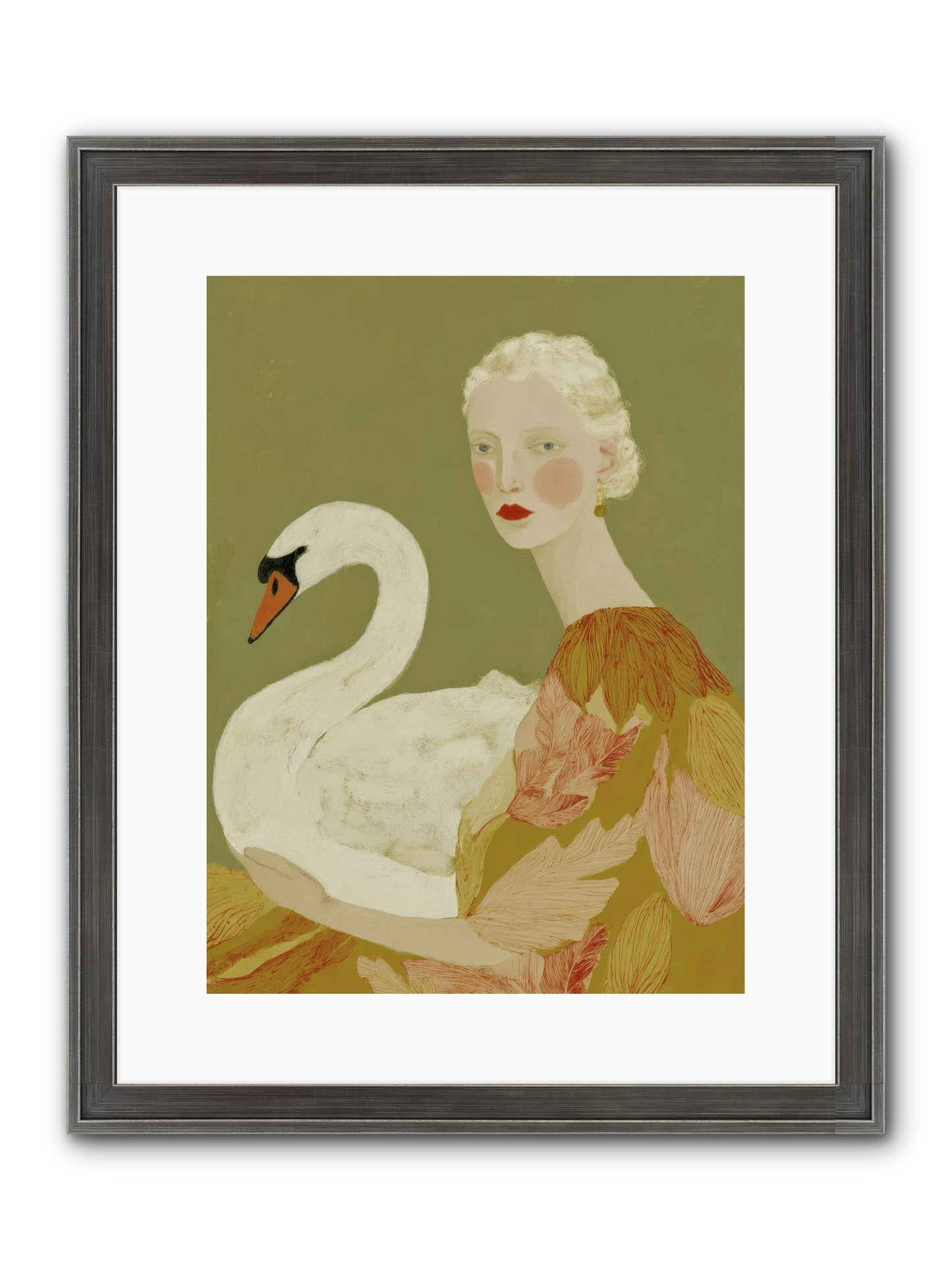 A Hint Of Wonder Framed Print - Slimwoods Black/Silver 12x16