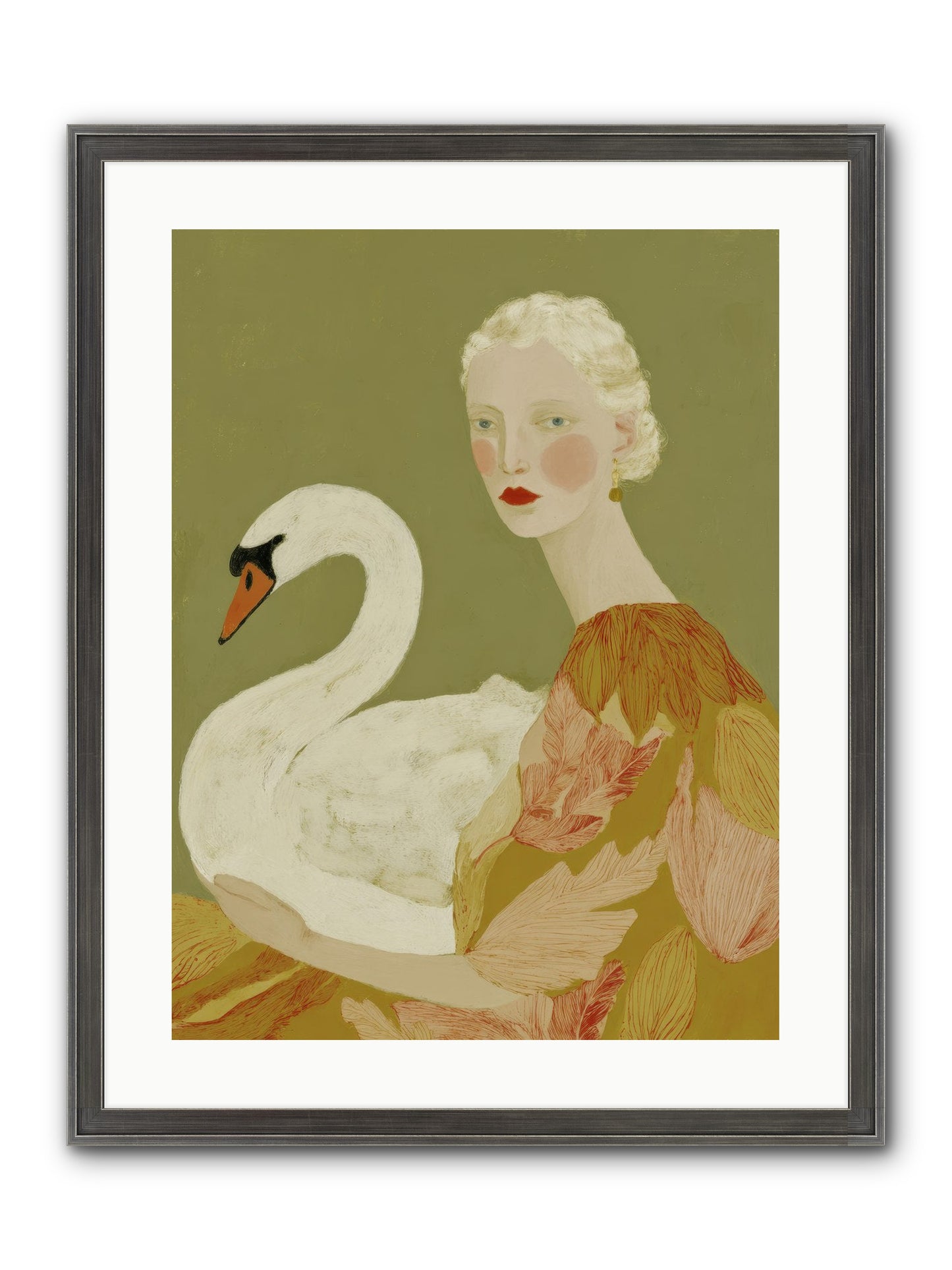 A Hint Of Wonder Framed Print - Slimwoods Black/Silver 18x24