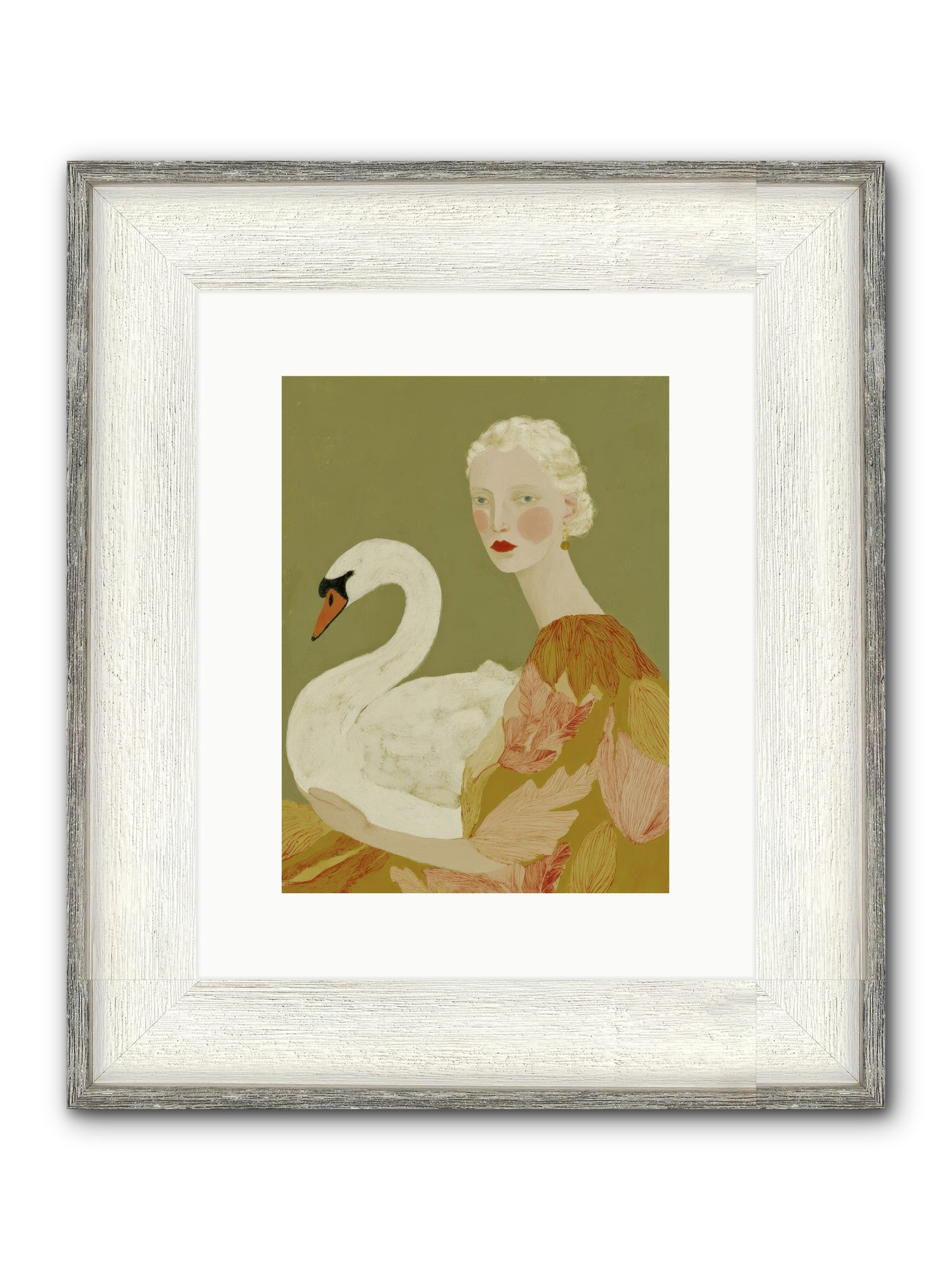 A Hint Of Wonder Framed Print - Driftwood White 9x12