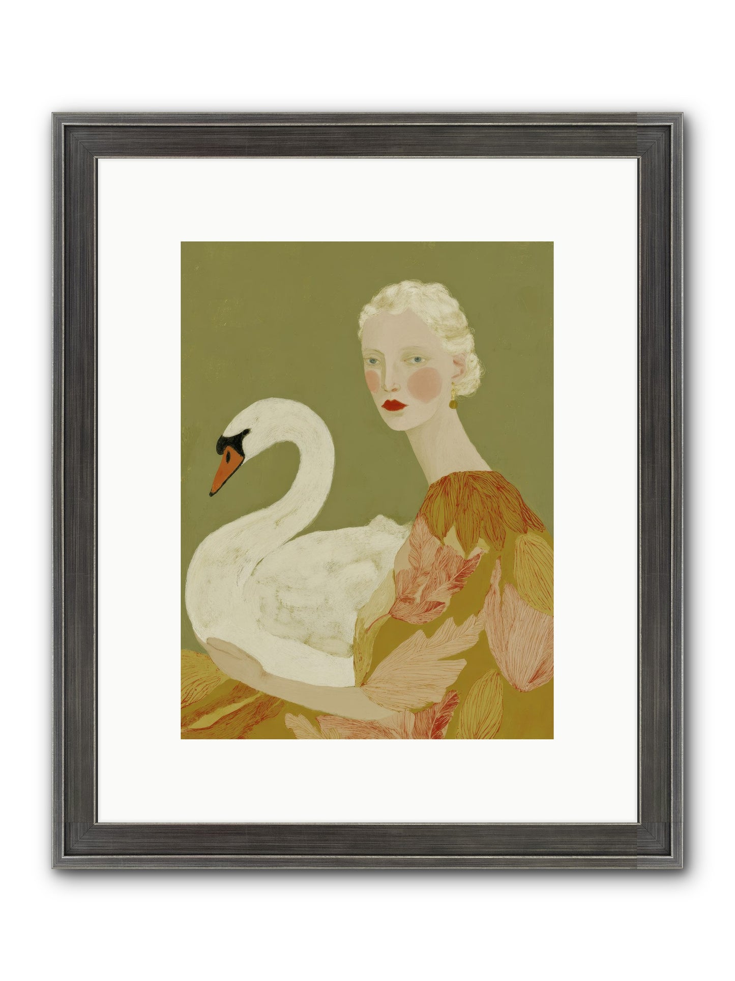 A Hint Of Wonder Framed Print - Slimwoods Black/Silver 9x12