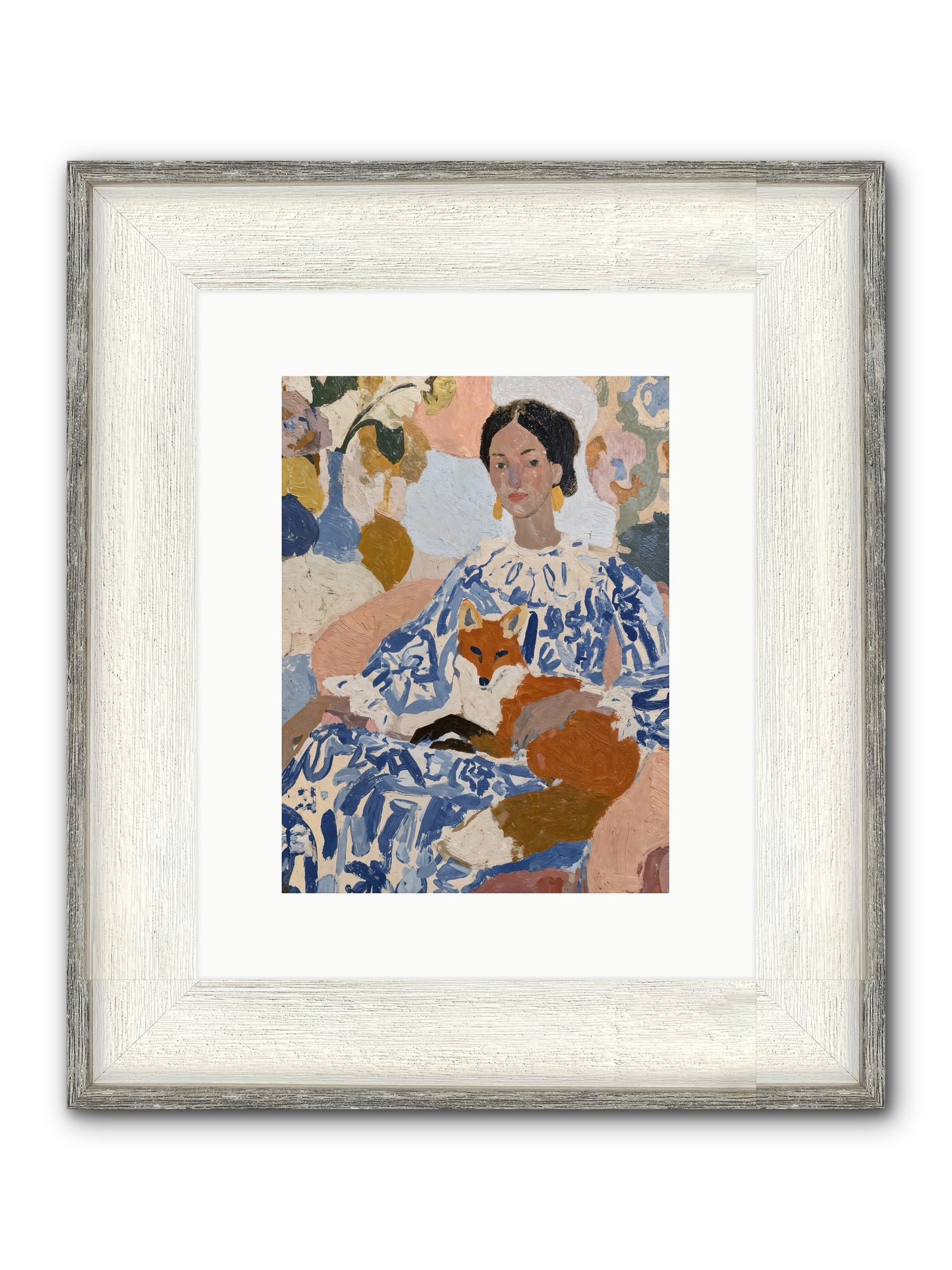 A Magical Presence Framed Print - Driftwood White 9x12