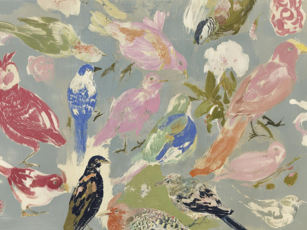 A Masquerade Of Porcelain Guests