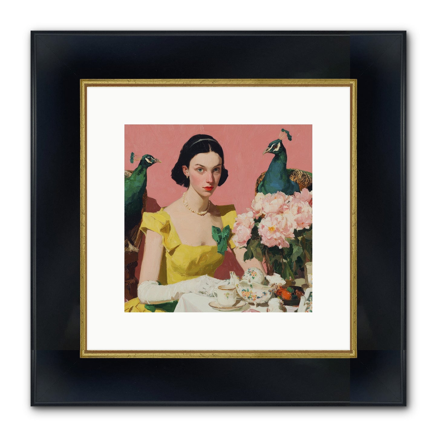 A Night To Be Remembered Framed Print - Wide Black w/Gold 10x10