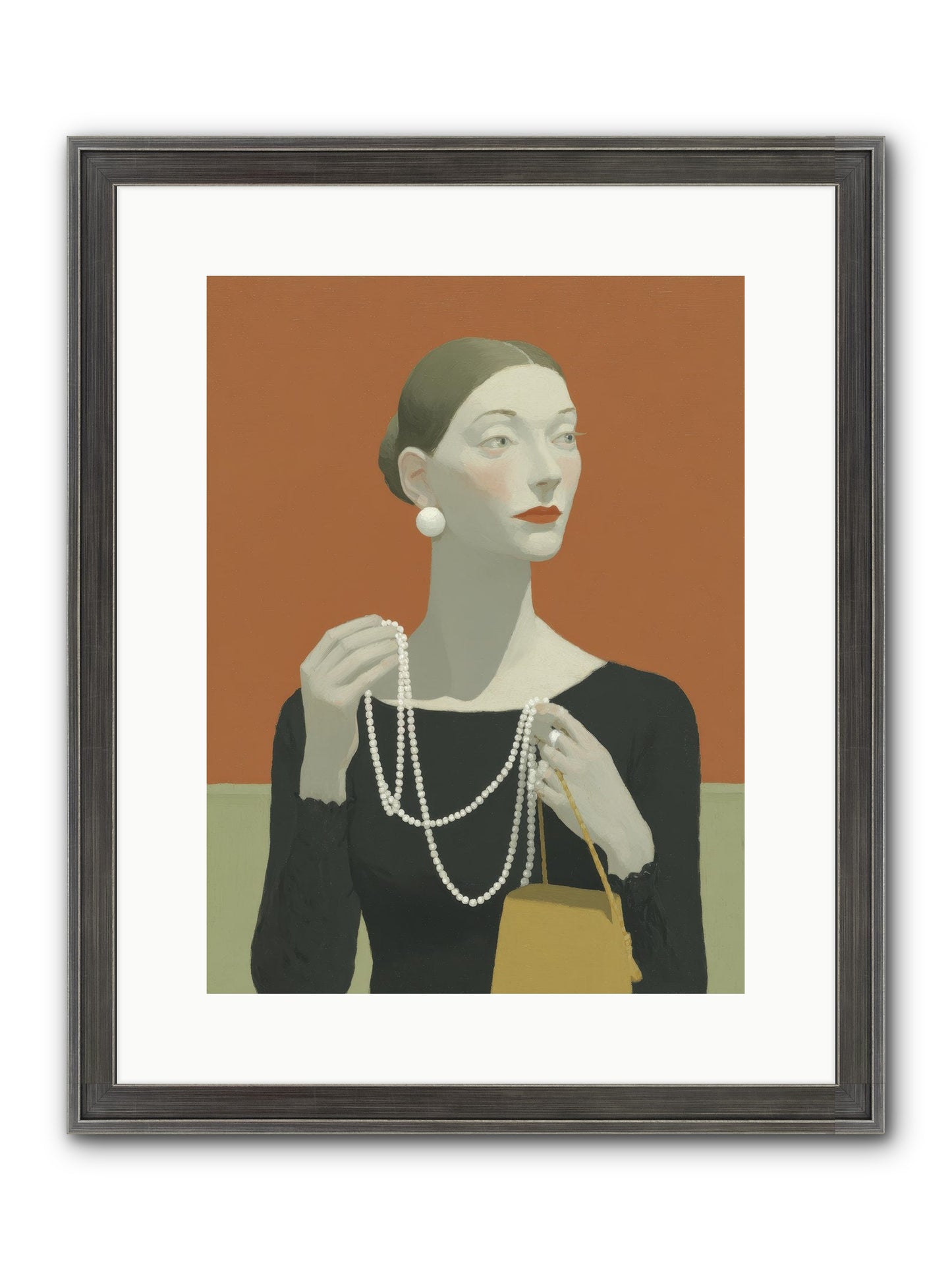 A Quiet Rebellion Framed Print - Slimwoods Black/Silver 12x16