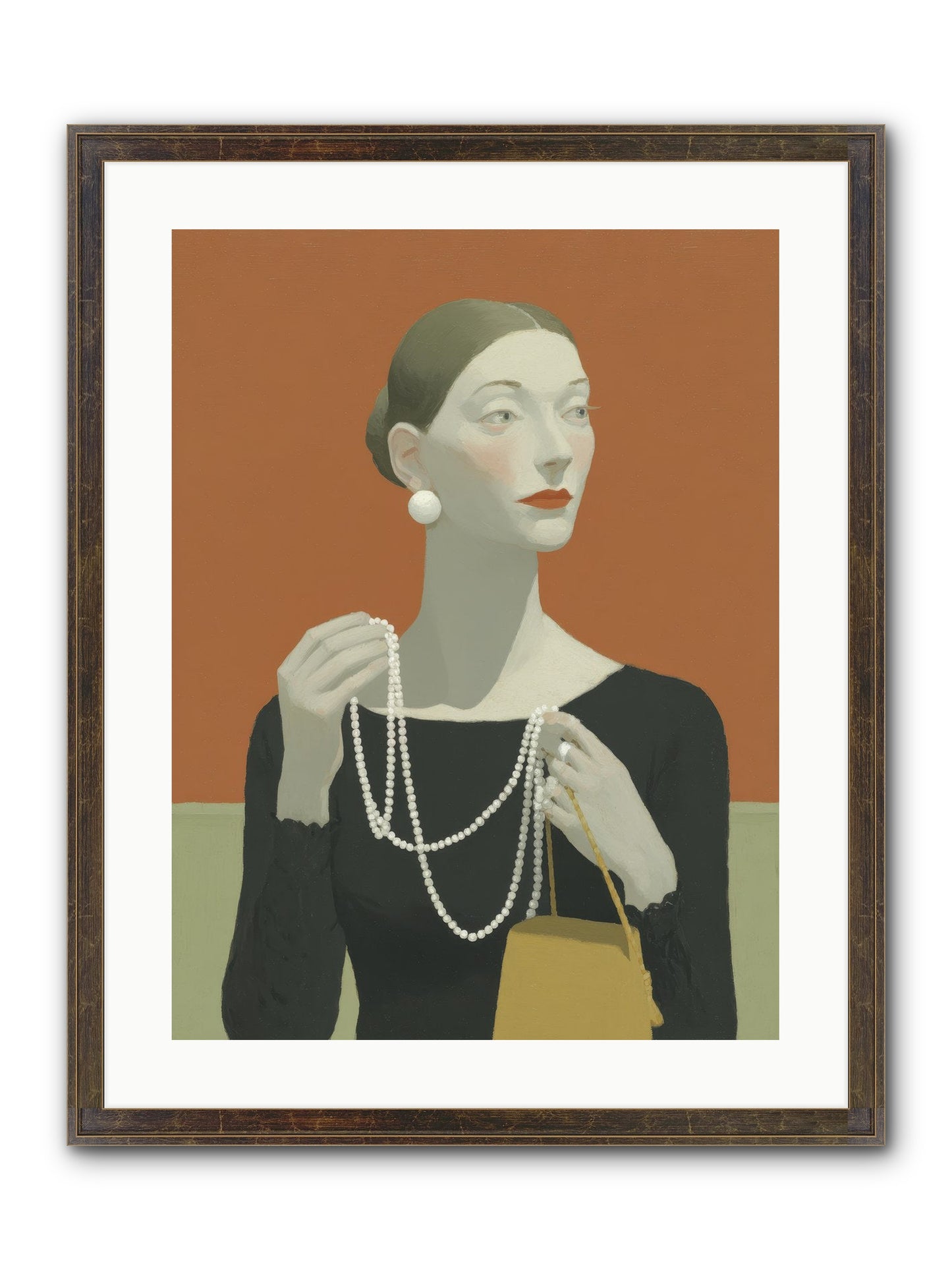A Quiet Rebellion Framed Print - Slimwoods Black/Gold 18x24