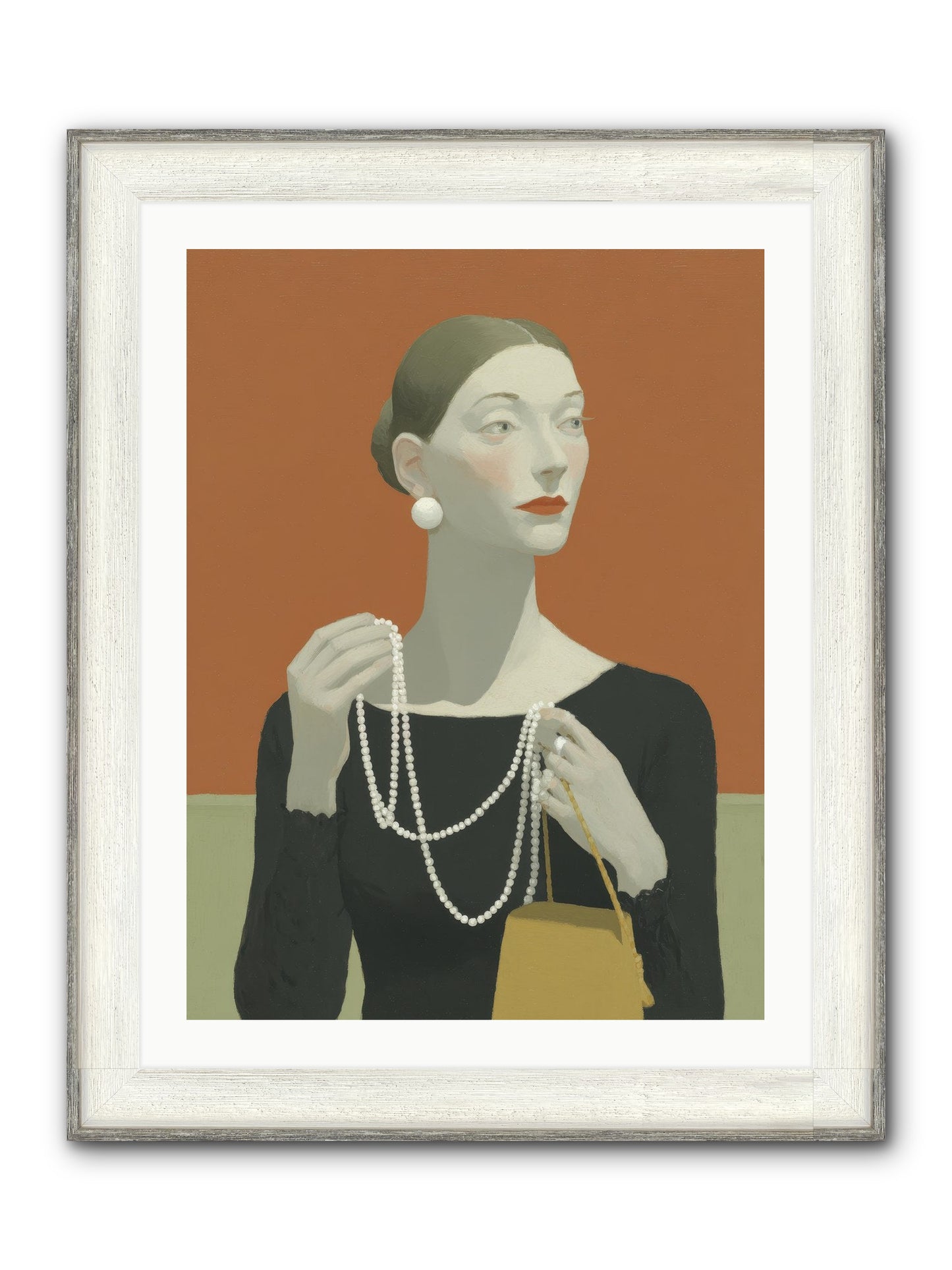 A Quiet Rebellion Framed Print - Driftwood White 24x32