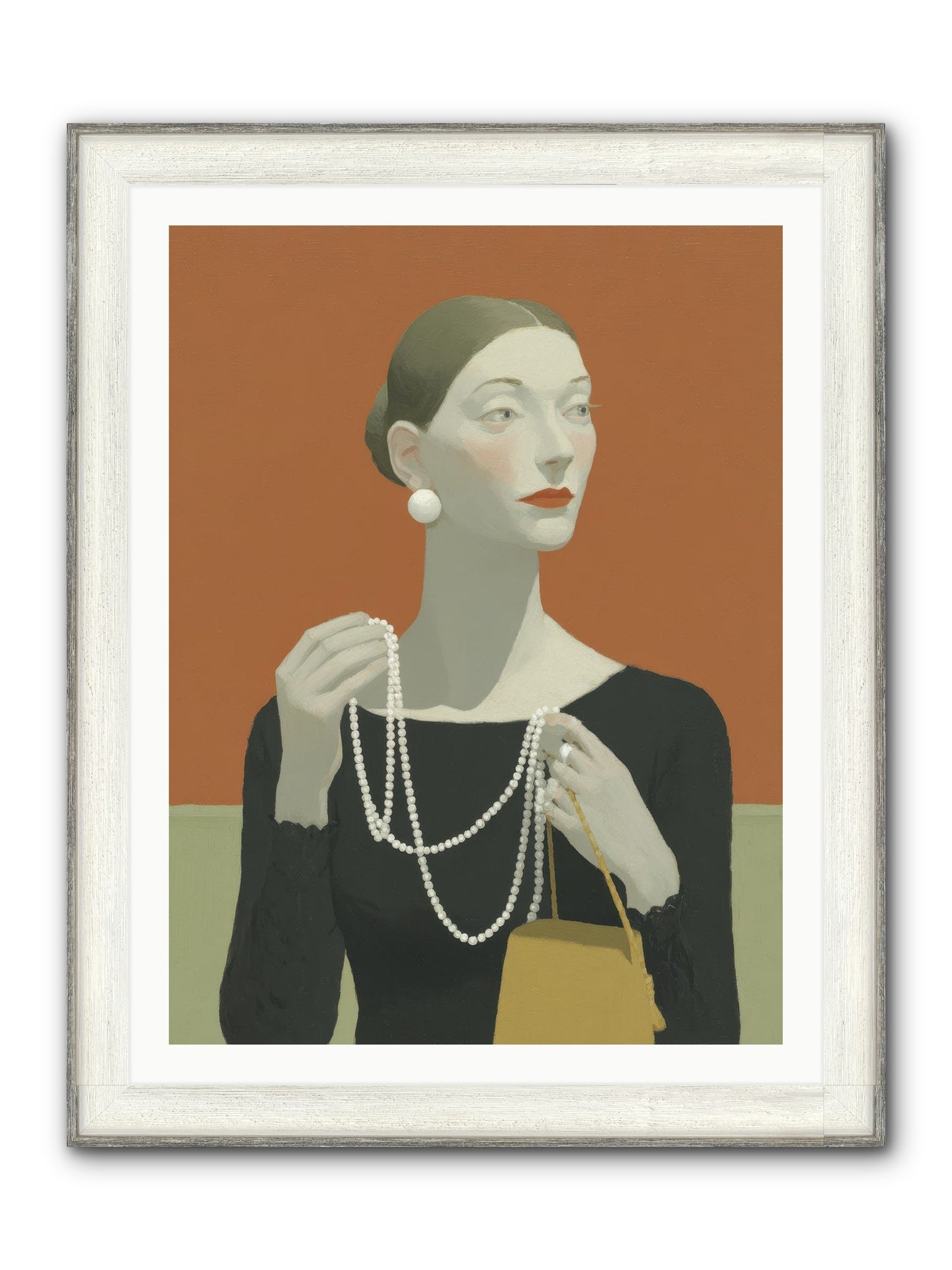 A Quiet Rebellion Framed Print - Driftwood White 30x40