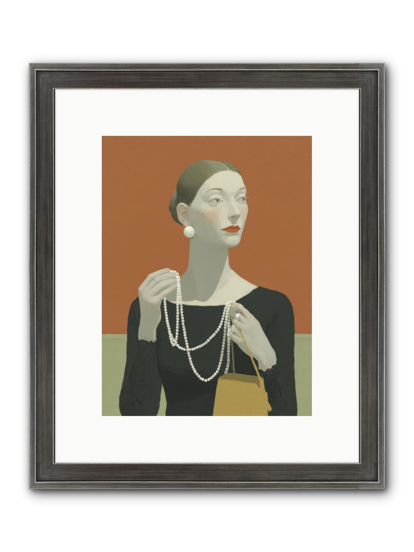 A Quiet Rebellion Framed Print - Slimwoods Black/Silver 9x12