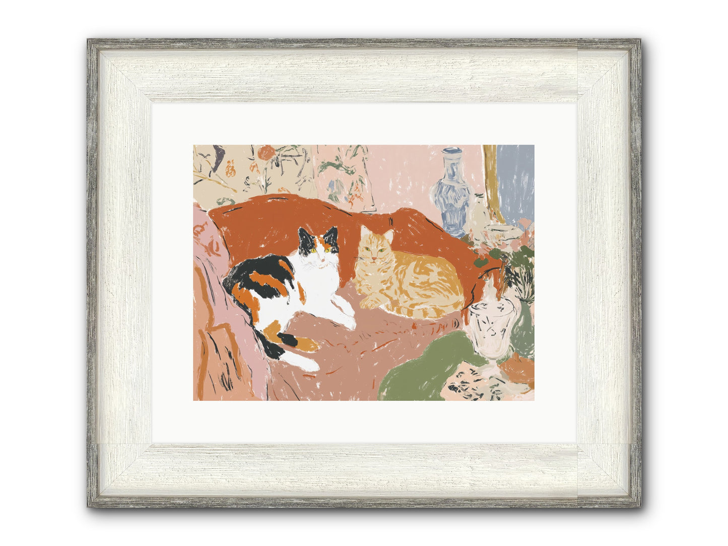 A Quorum Met Framed Print - Driftwood White 16x12