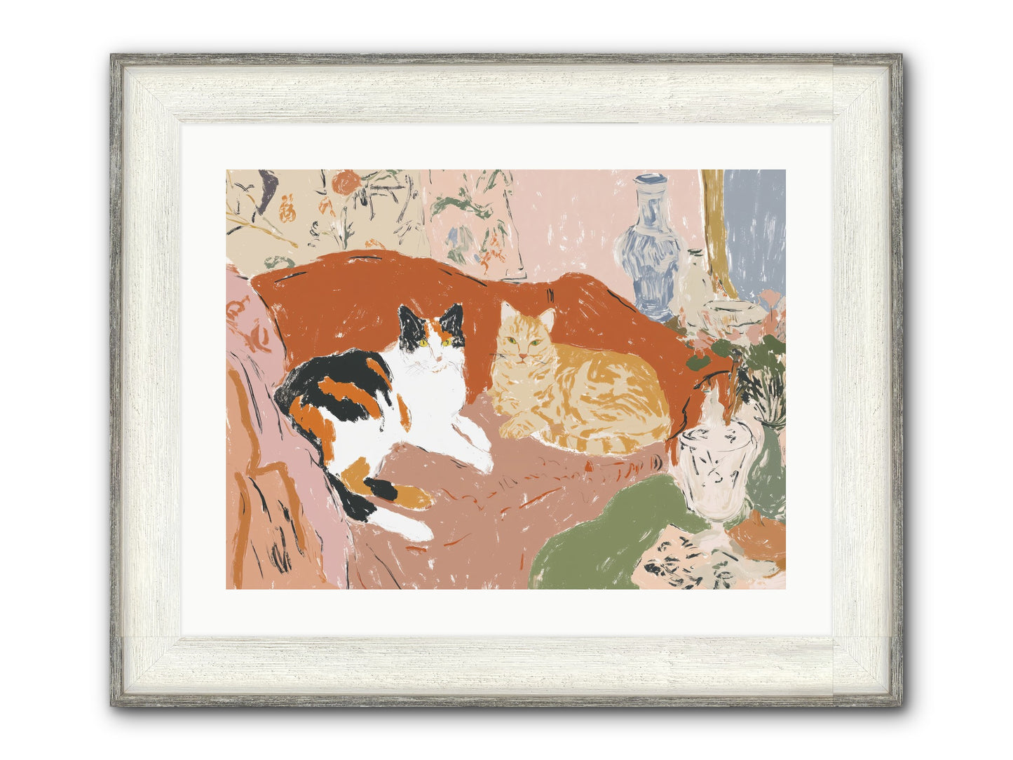 A Quorum Met Framed Print - Driftwood White 24x18