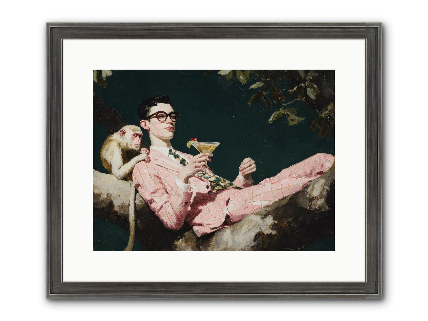 A Season Of Polite Fugitives Framed Print - Slimwoods Black/Silver 16x12