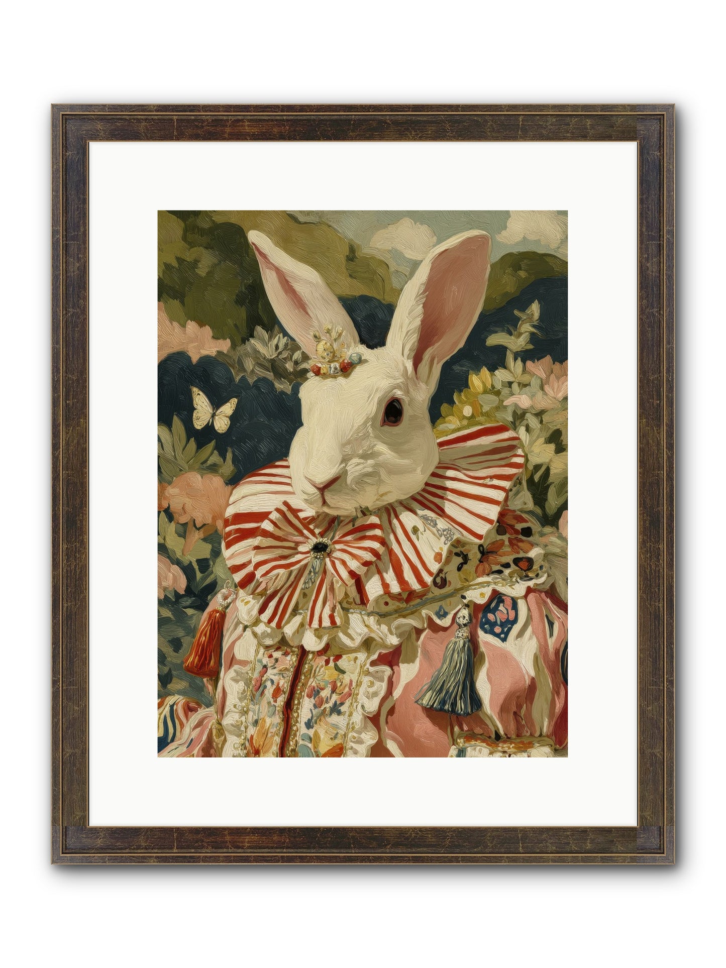 A Shimmer Over Wild Thyme Framed Print - Slimwoods Black/Gold 12x16