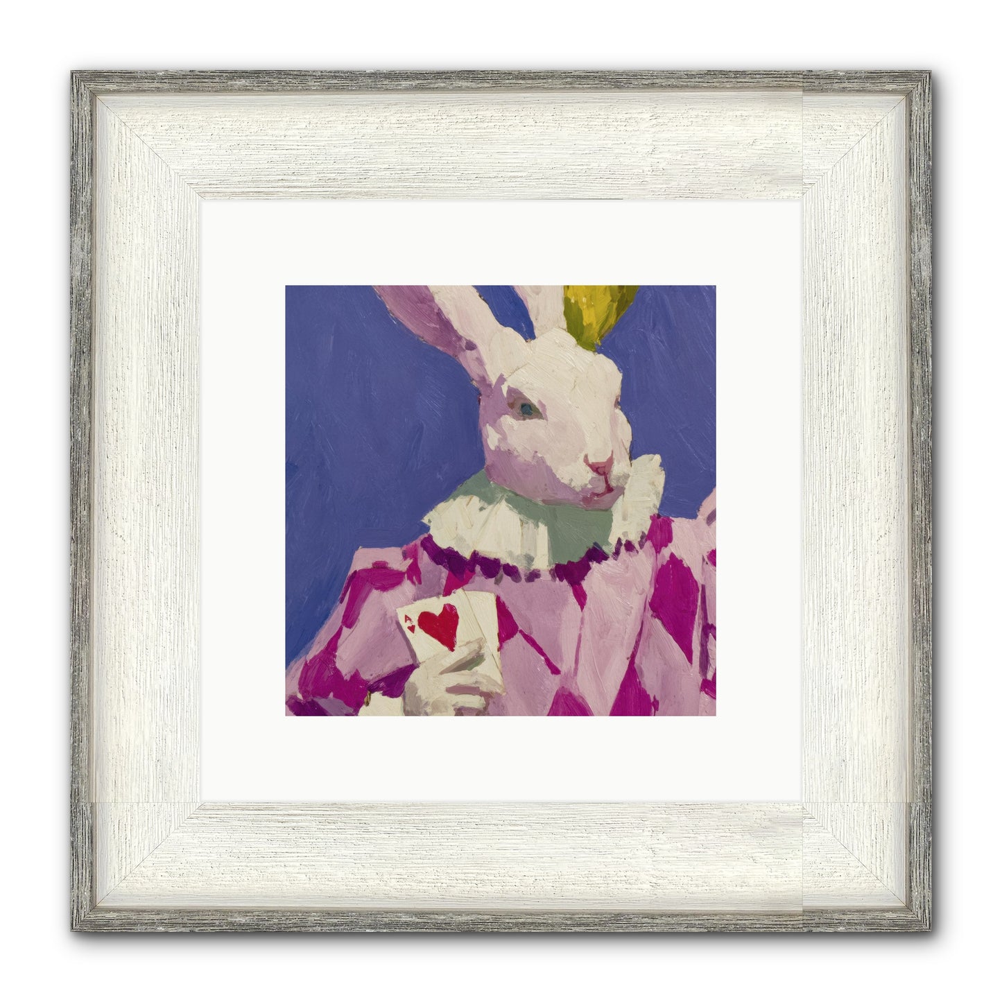 A Small Parade For Us Framed Print - Driftwood White 10x10