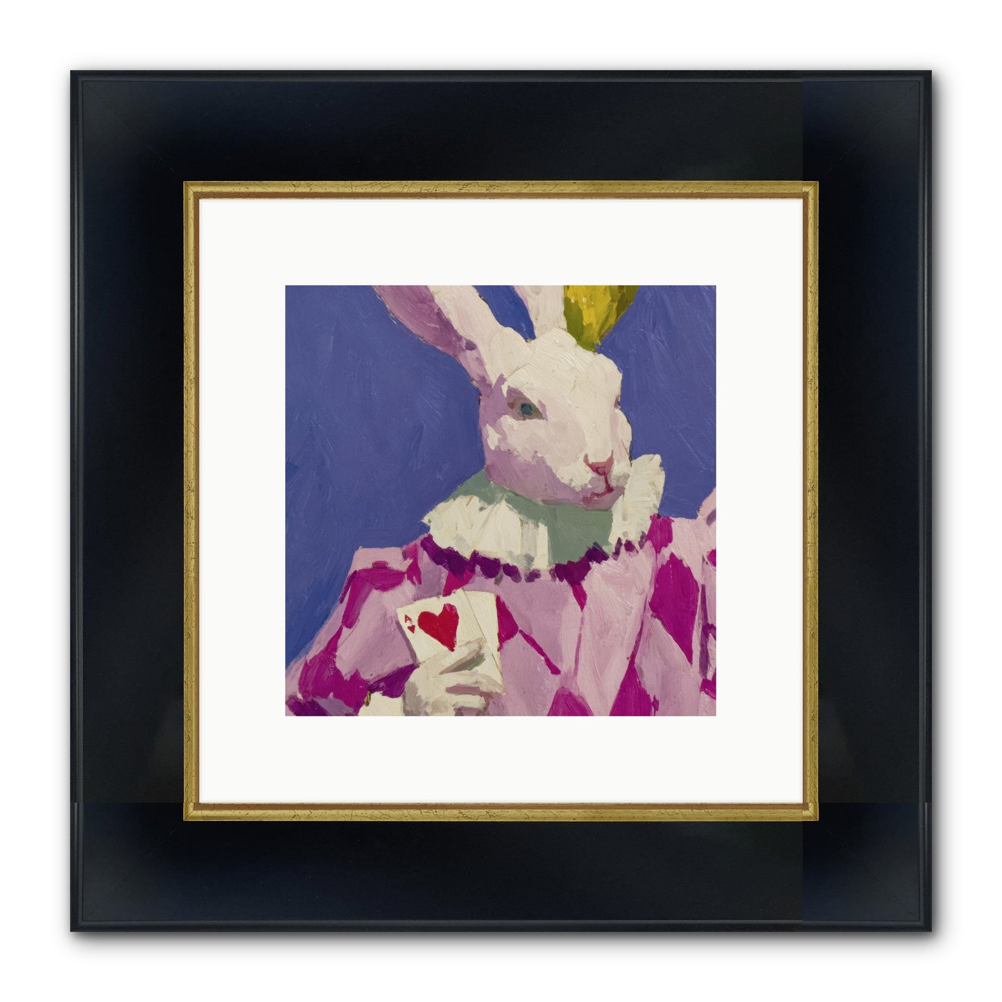 A Small Parade For Us Framed Print - Wide Black w/Gold 10x10